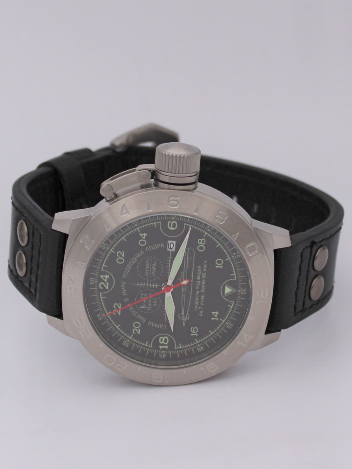 Часы К-222 / Анчар (Papa) механические с автоподзаводом (Seiko NH34A) 52.036.01