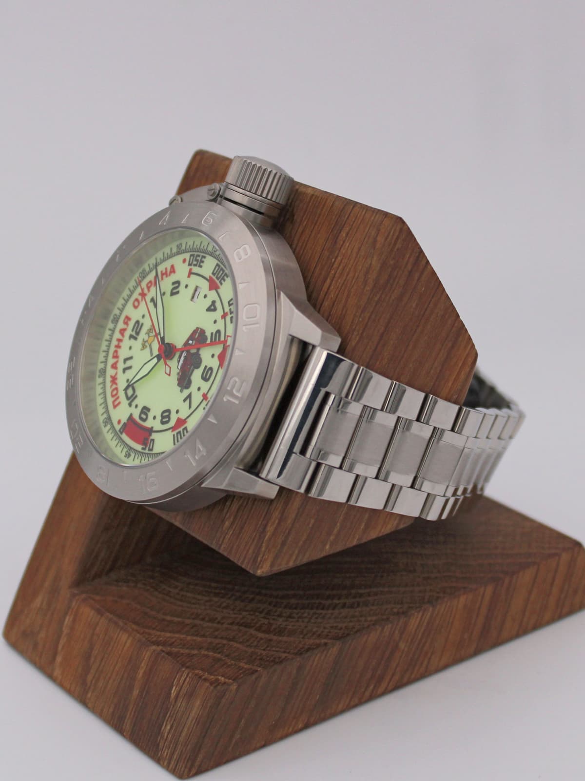 Часы Пожарная охрана (ЗИЛ) механические с автоподзаводом (Seiko NH34A) 52.330.2