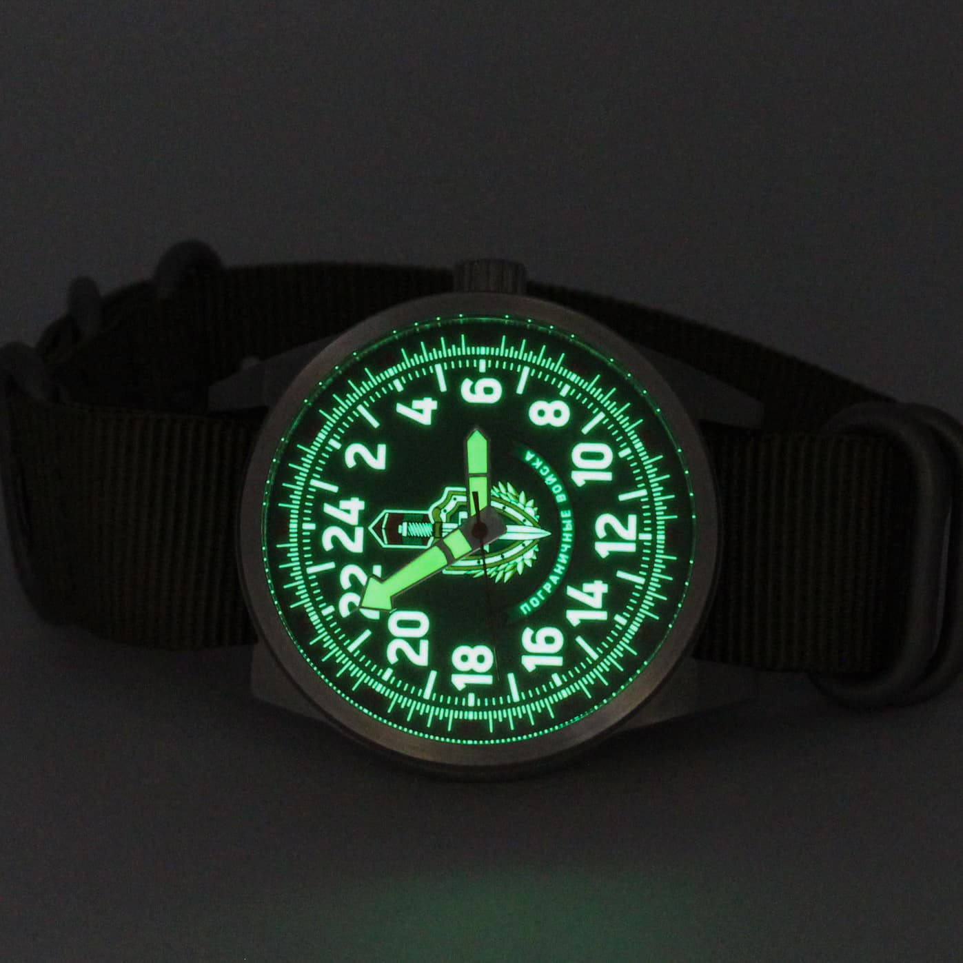 Часы Пограничные войска, механизм Ракета 2623 Н