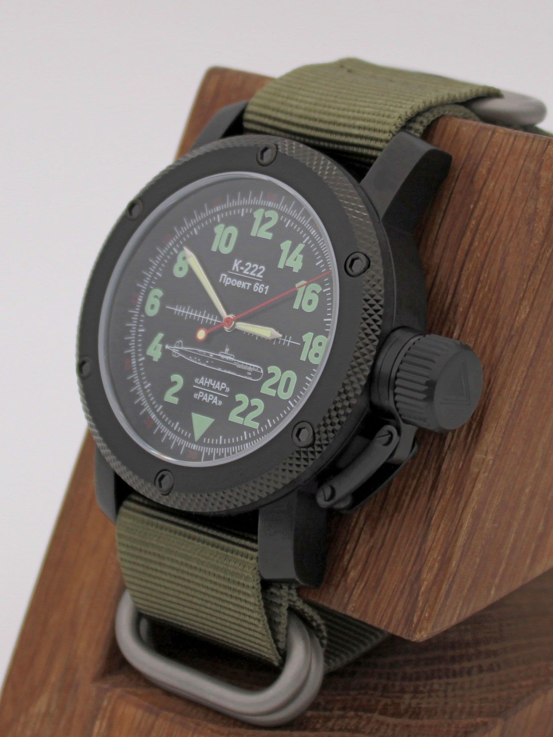 Часы К-222 / Анчар (Papa) механические с автоподзаводом (Восток 2431) 101.034.21