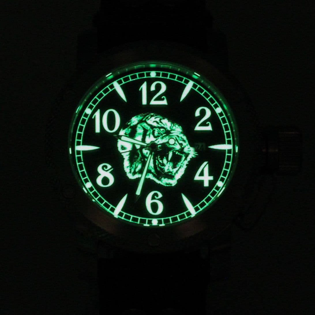 Часы Тигр механические с автоподзаводом (Miyota 8215) 05.1310.02Z