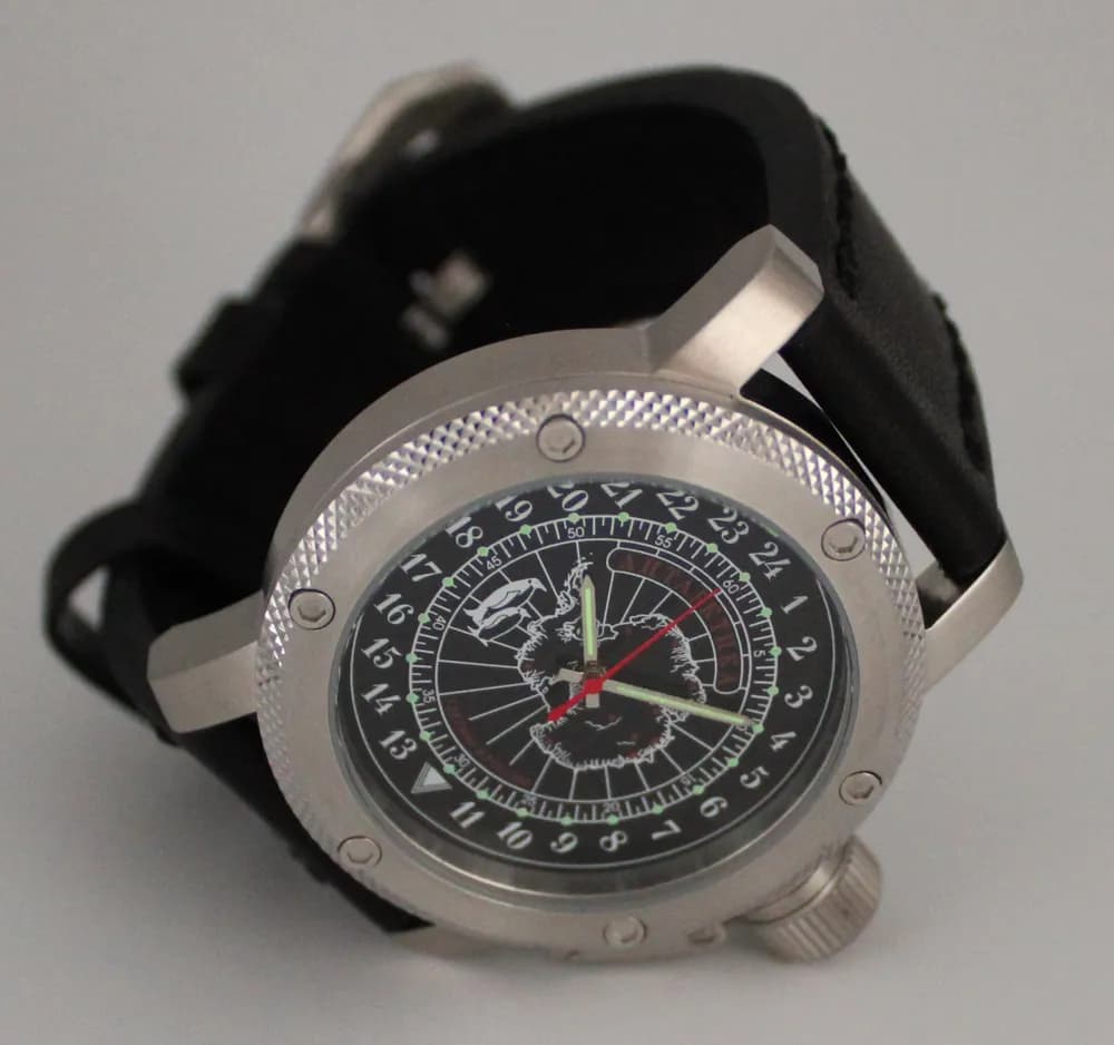 Часы Полярные / Антарктика 1139.01 механические с автоподзаводом (сапфировое стекло),  механизм Восток 2431