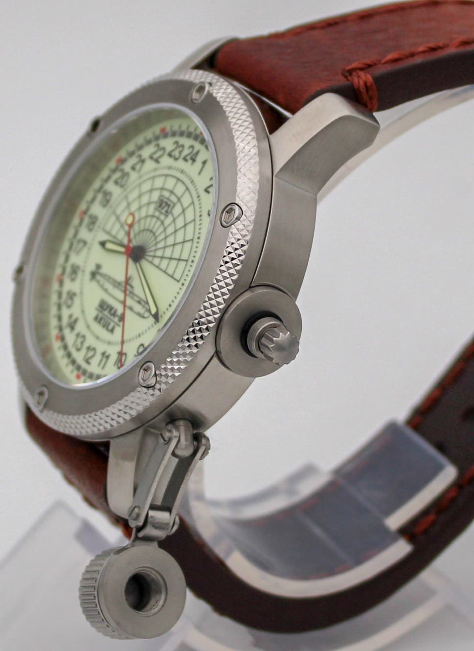 Часы 971 Щука-Б (Акула), механизм Восток 2415.01