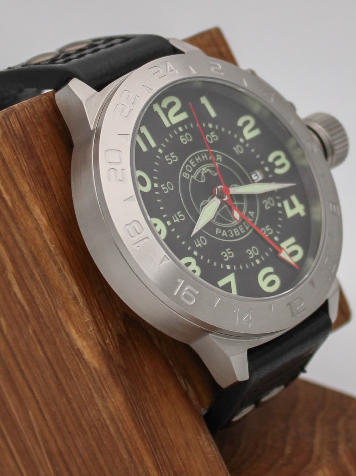 Часы Военная разведка механические с автоподзаводом (Seiko NH34A) 52.169.01