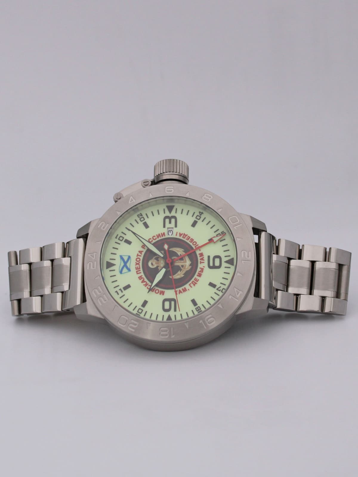 Часы Морская пехота механические с автоподзаводом (Seiko NH34A) 52.166.2