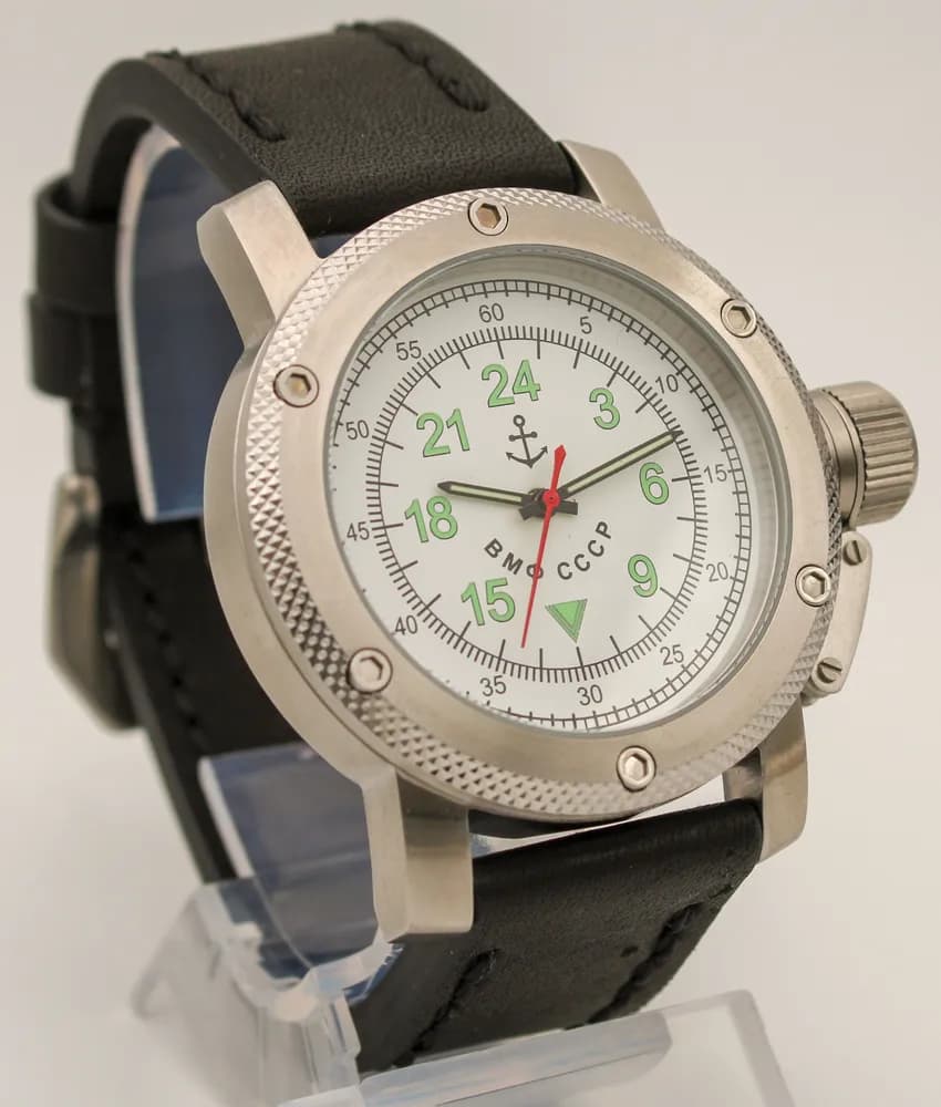 Часы ВМФ СССР механические 011.01 механизм Ракета 2623