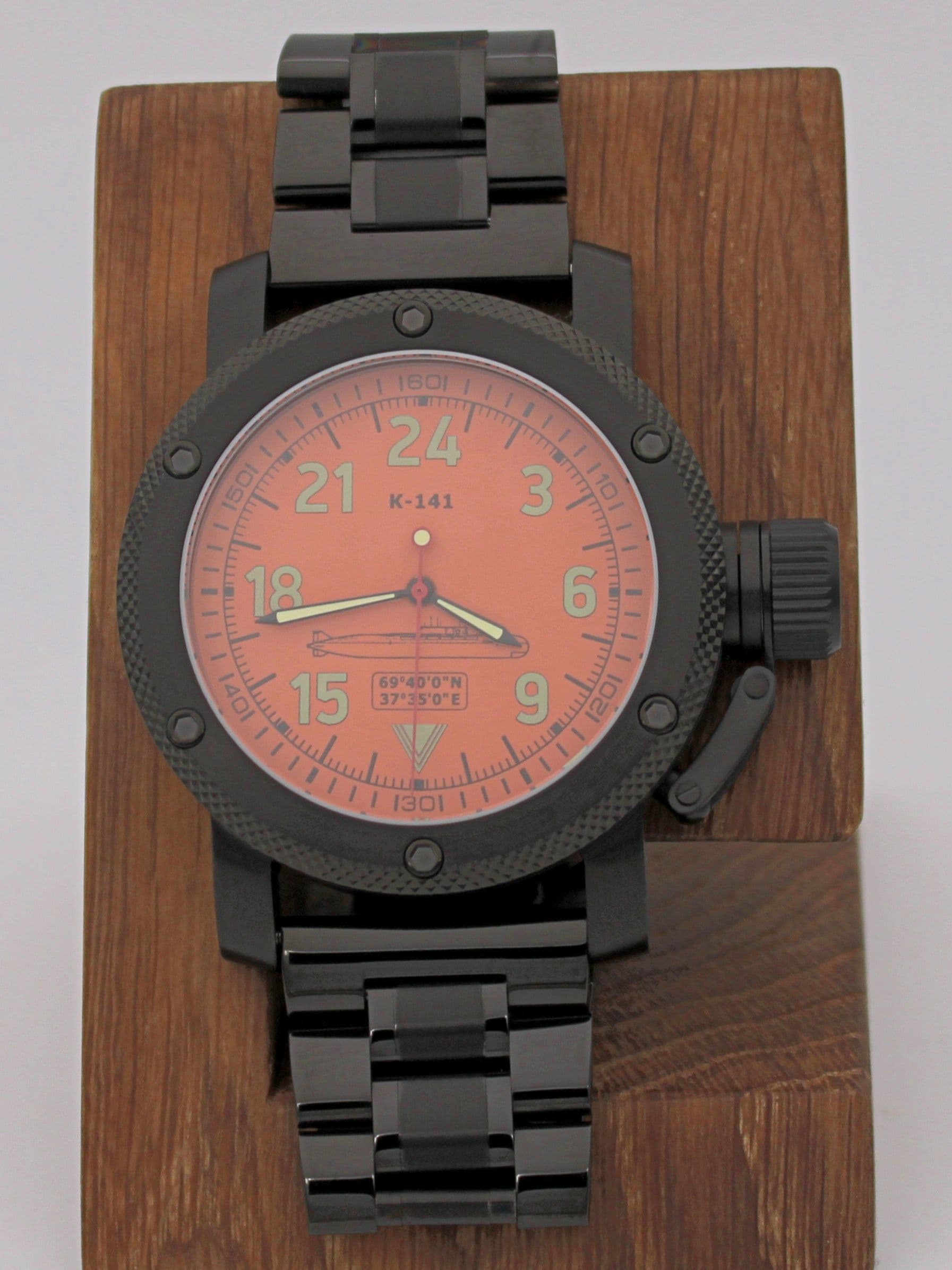 Часы К-141 / Курск (Oscar-II) механические с автоподзаводом (Восток 2431) 101.088.1