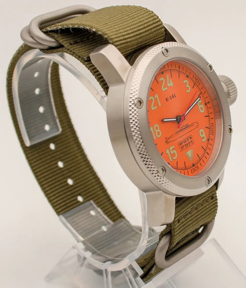Часы К-141 / Курск (Oscar-II) 088.21 механические, механизм Ракета 2623 