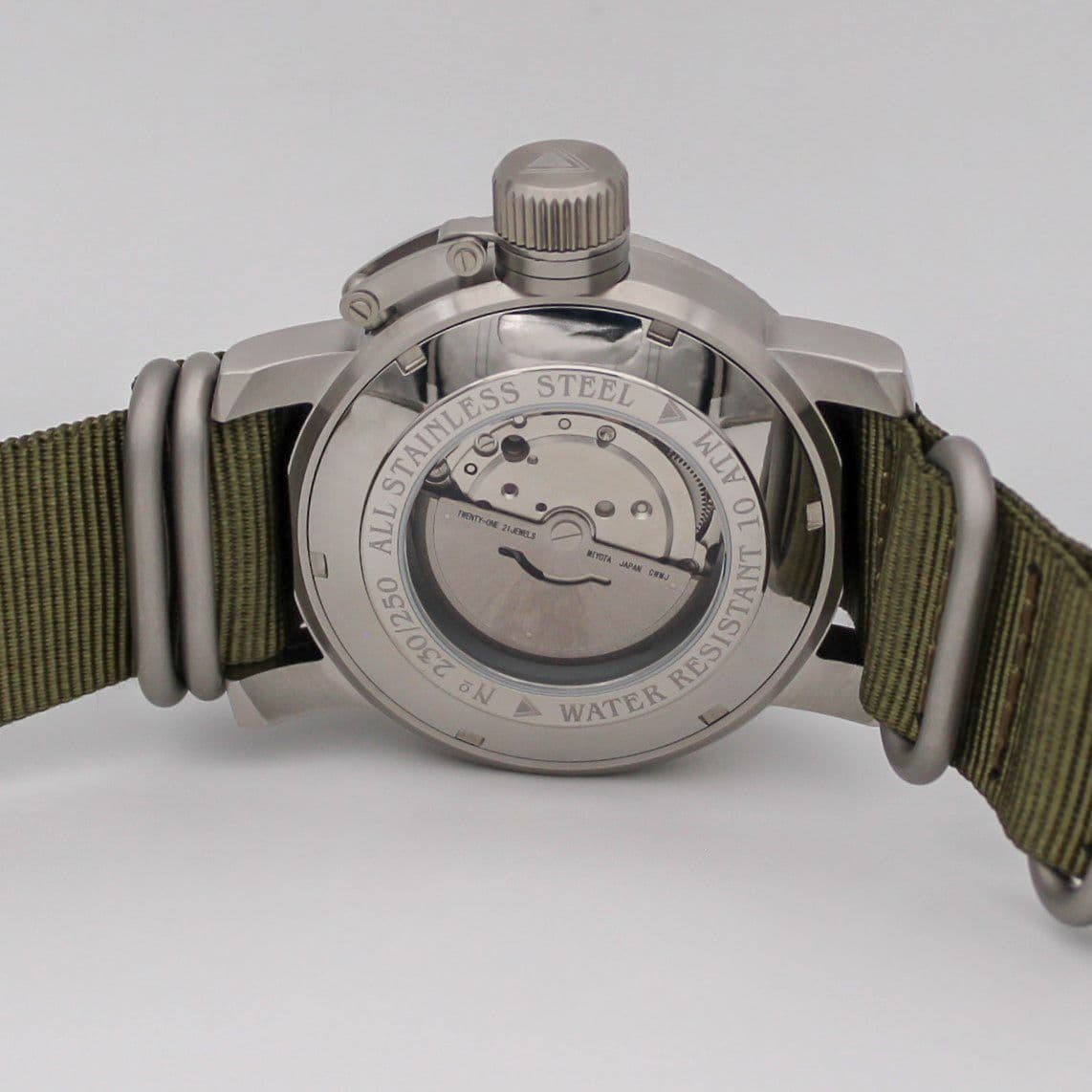 Часы Военная разведка механические с автоподзаводом (Miyota 8215) 05.1267.21