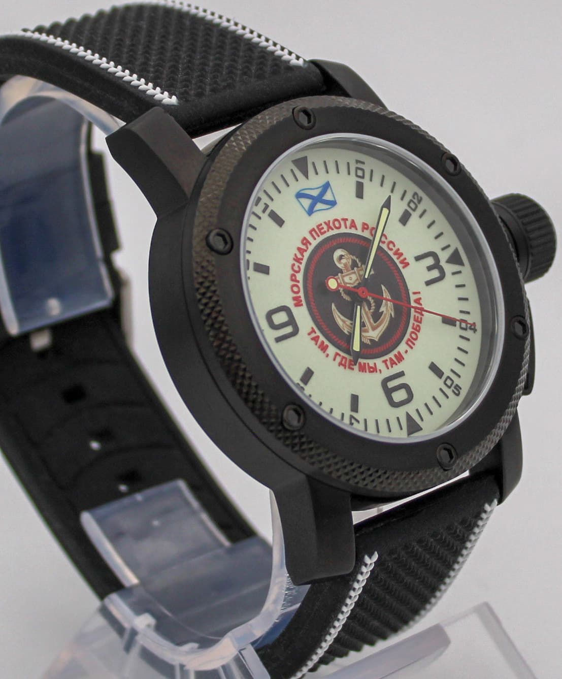 Часы Морская пехота России / там,где мы,там-победа! механизм Восток 2415.01