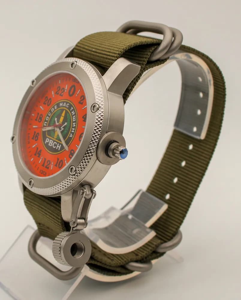 Часы наручные РВСН 1162.21 механические с автоподзаводом (сапфировое стекло), механизм Восток 2431