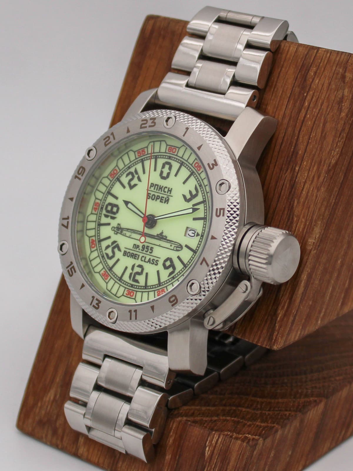 Часы РПКСН 955 Борей (Borei class) кварцевые (Ronda 515.24H) Q47.190.2
