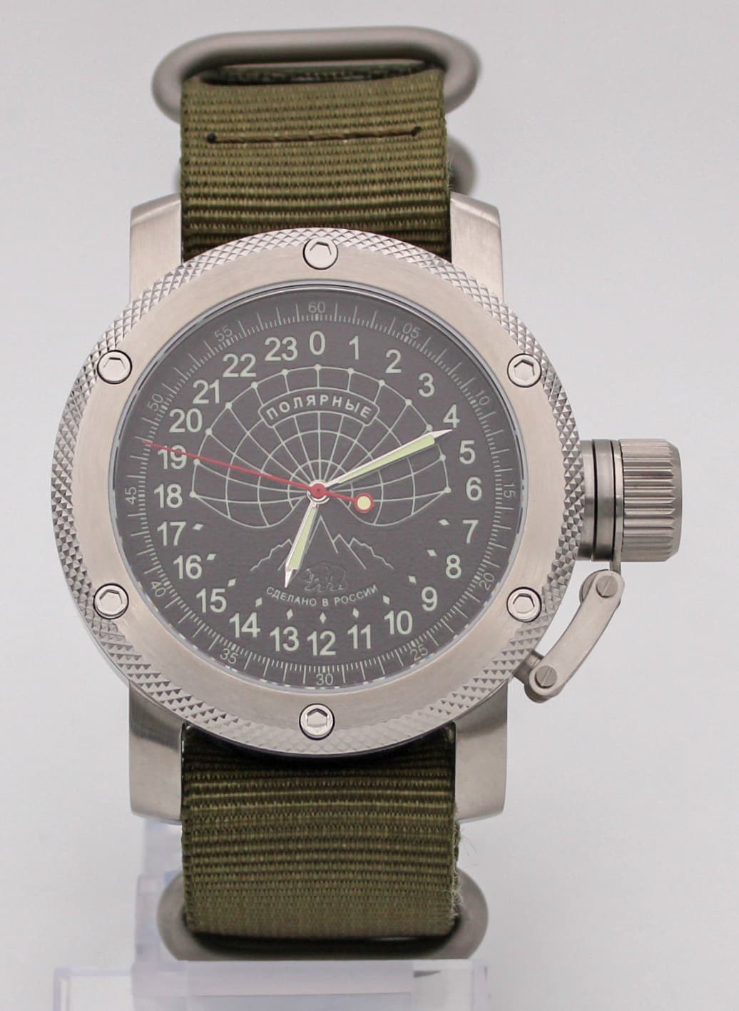 Часы Полярные (медведь) механизм Восток 2431.01