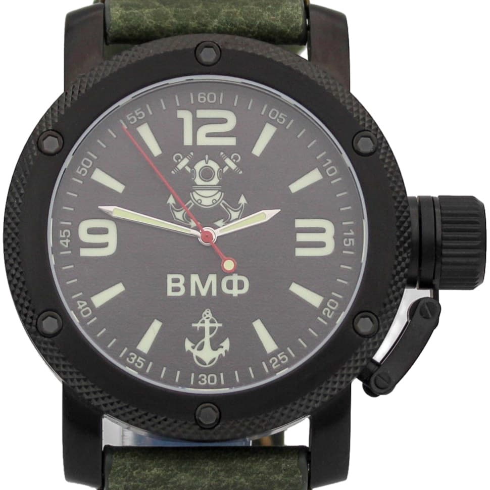 Часы ВМФ(с якорем) механизм Восток 2415.01