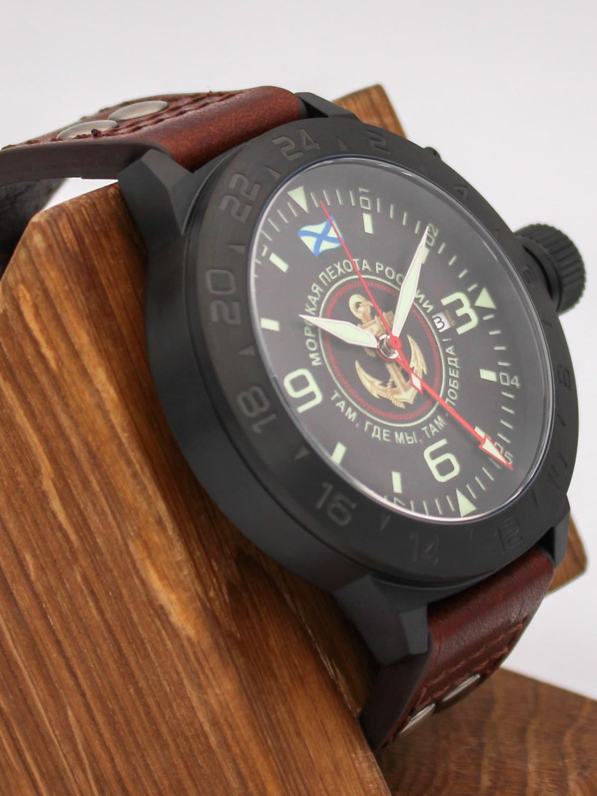 Часы Морская пехота механические с автоподзаводом (Seiko NH34A) 152.167.02