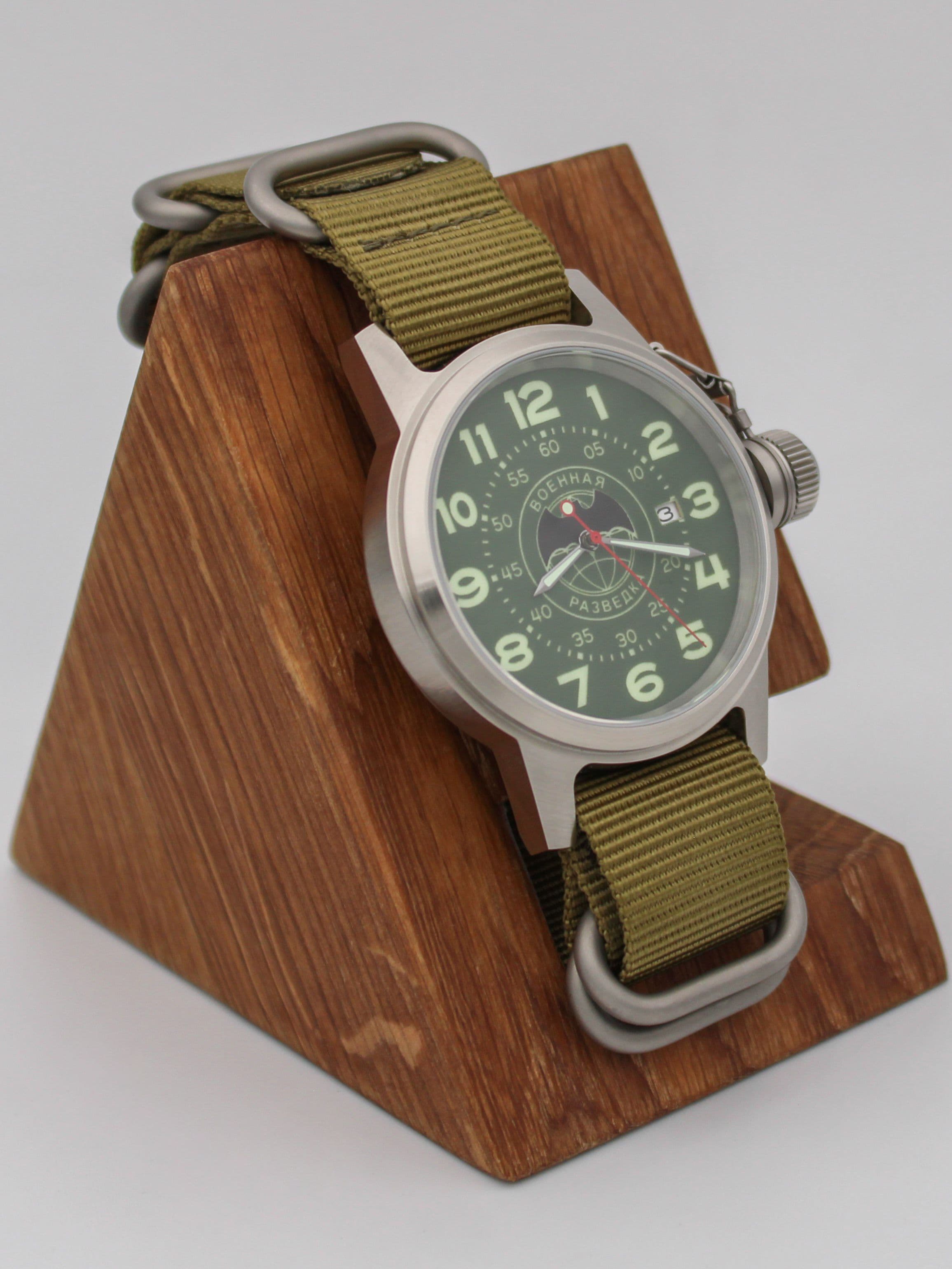 Часы Военная разведка механические с автоподзаводом (Seiko NH35A) 45.267.21