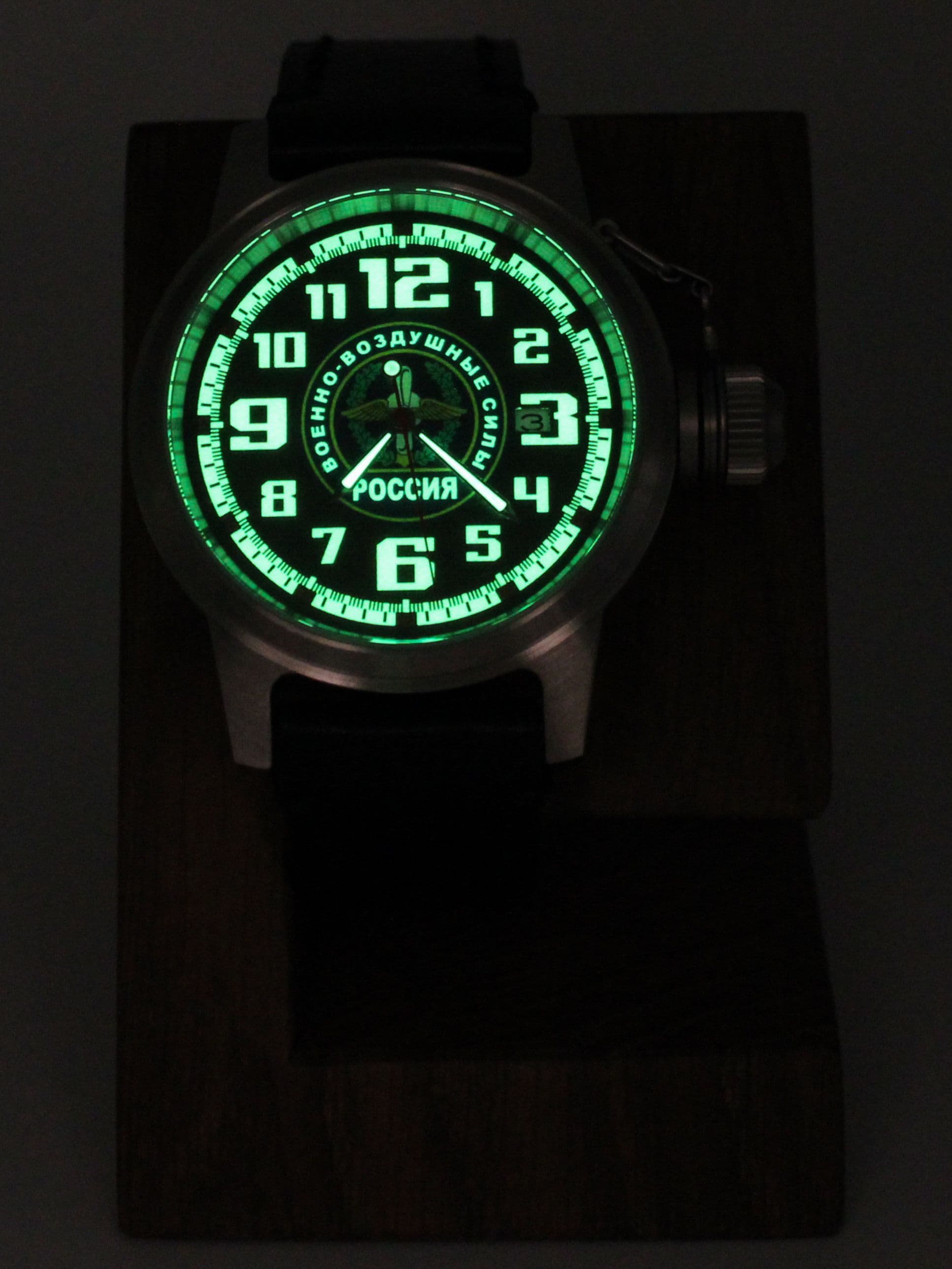 Часы ВВС механические с автоподзаводом (Seiko NH35A) 45.207.01