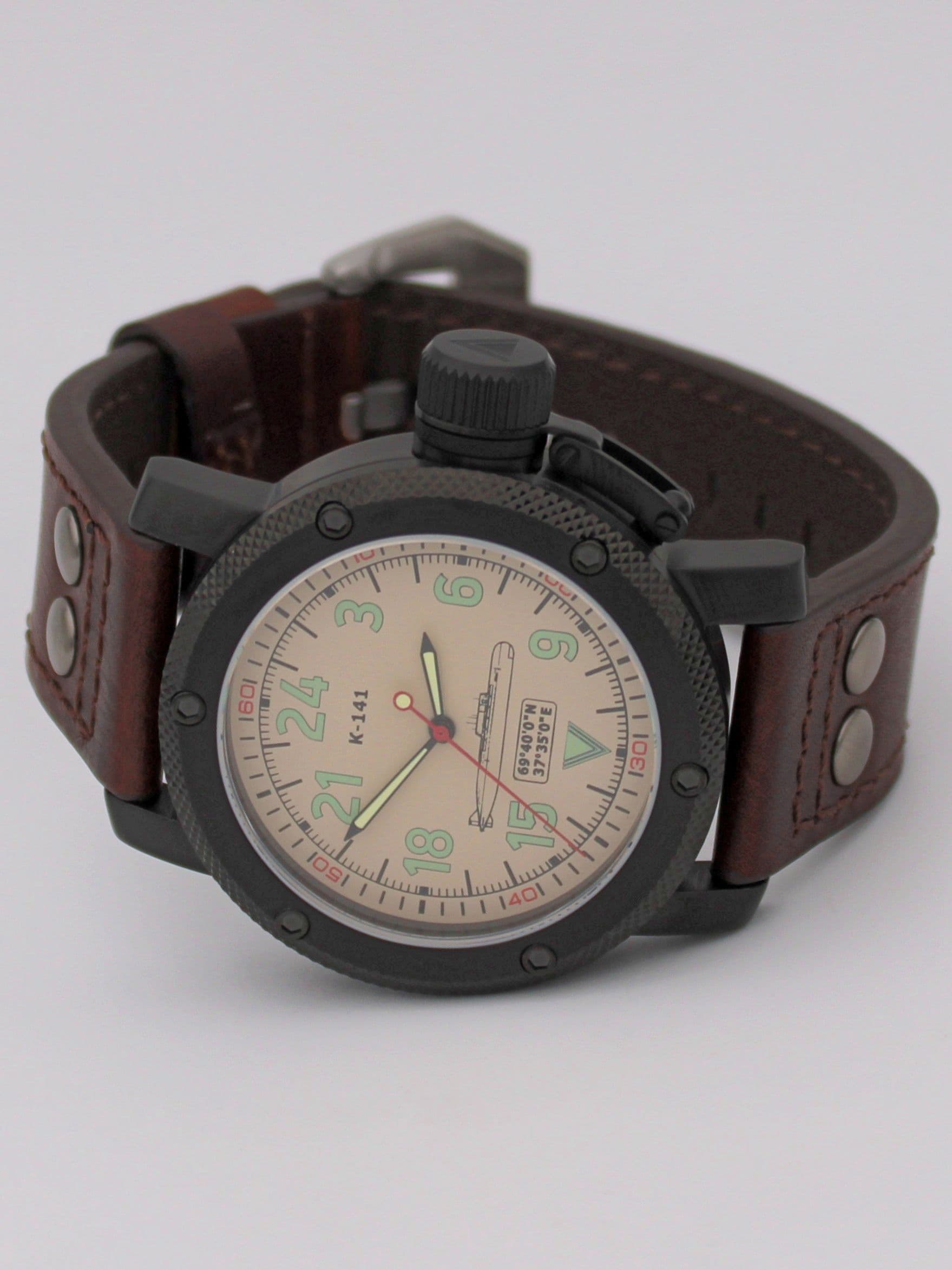 Часы К-141 / Курск (Oscar-II) механические с автоподзаводом (Восток 2431) 101.087.02