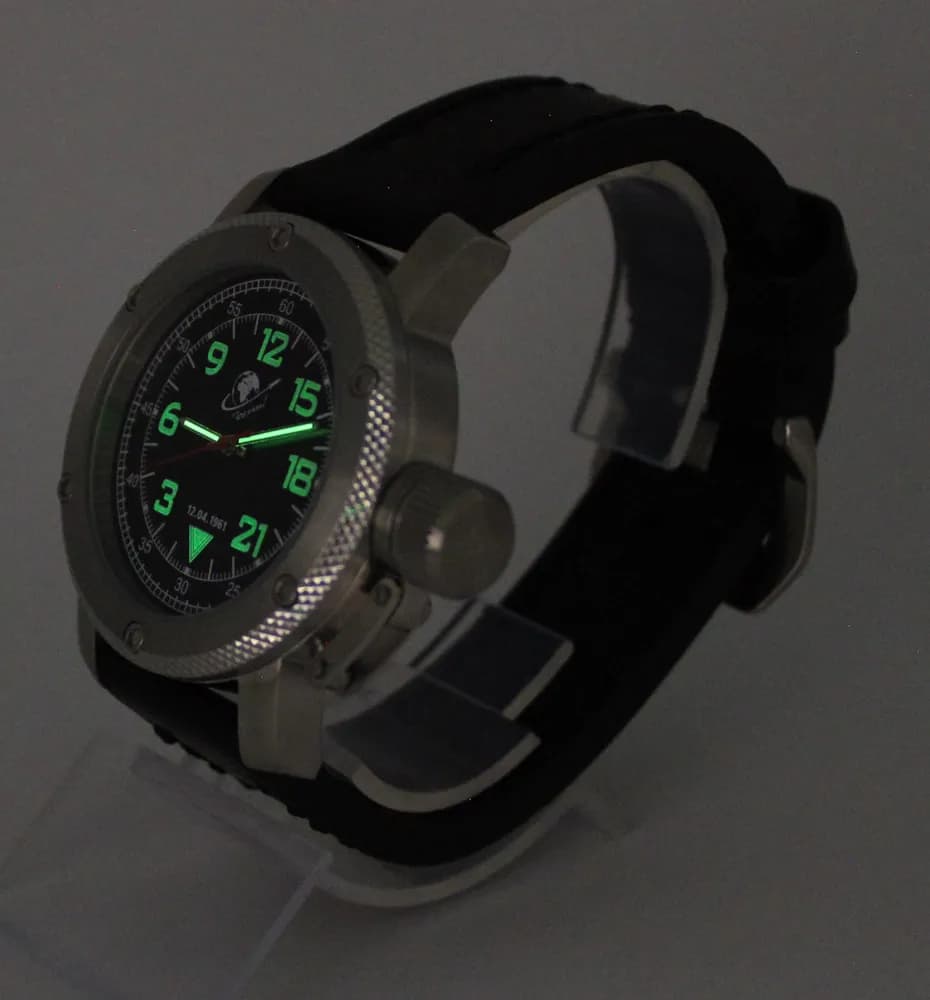 Часы "Поехали!" 114.01  механические, механизм Ракета 2623