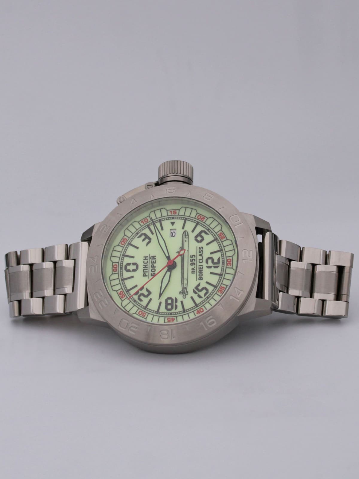 Часы РПКСН 955 Борей (Borei class) механические с автоподзаводом (Seiko NH34A) 52.190.2