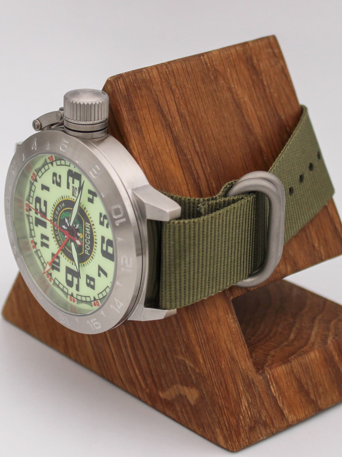 Часы Войска связи механические с автоподзаводом (Seiko NH34A) 52.196.21