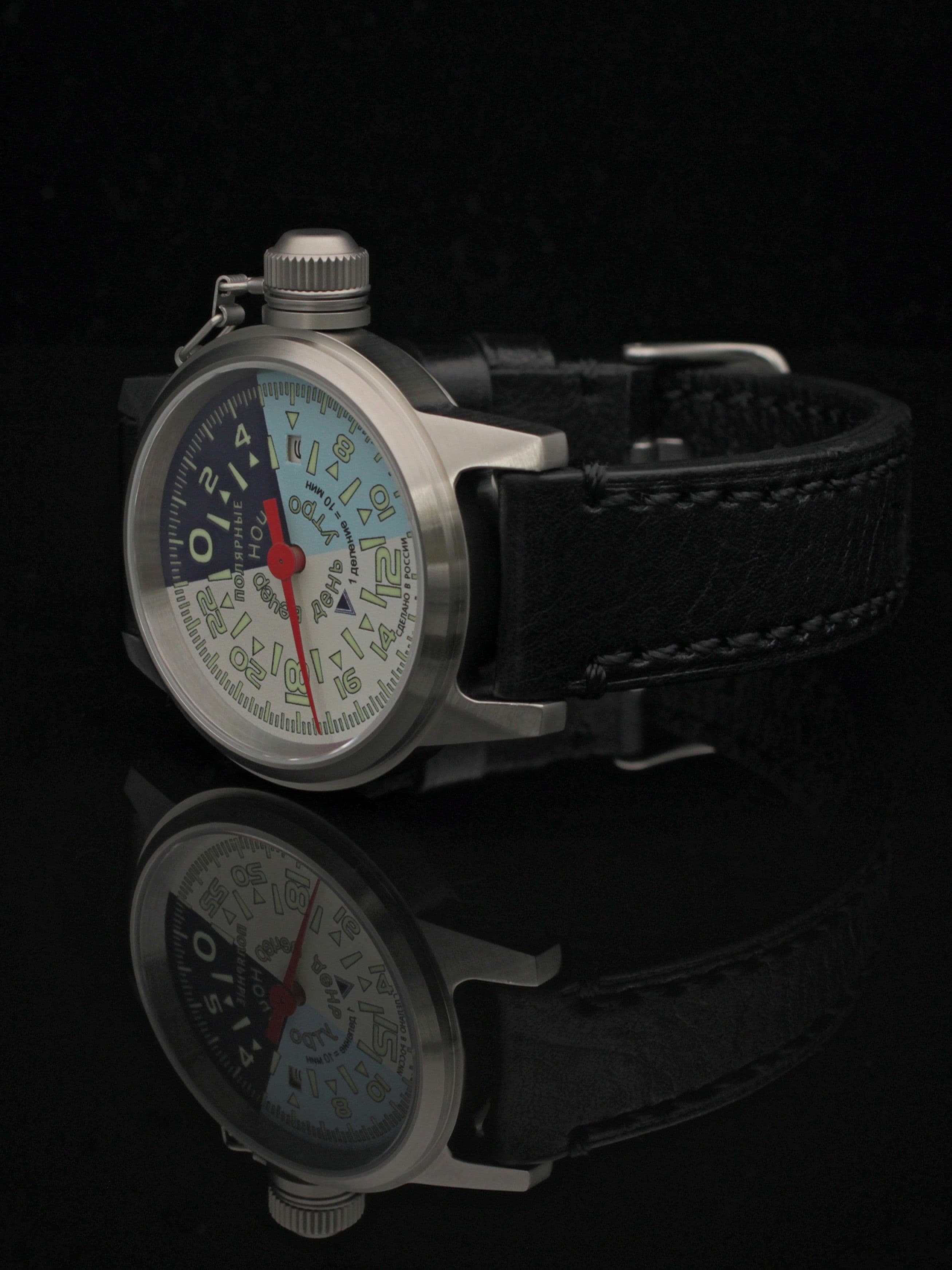 Часы "Утро/День/Вечер/Ночь" однострелочные механические с автоподзаводом (Seiko NH34A) 45.203.01