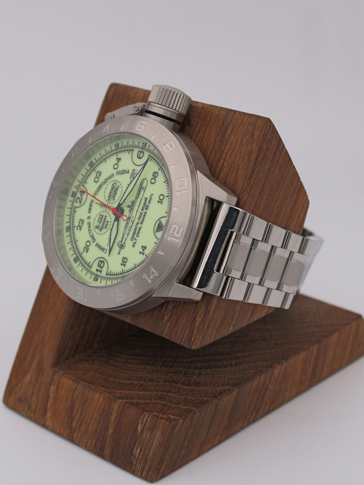 Часы К-222 / Анчар (Papa) механические с автоподзаводом (Seiko NH34A) 52.035.2