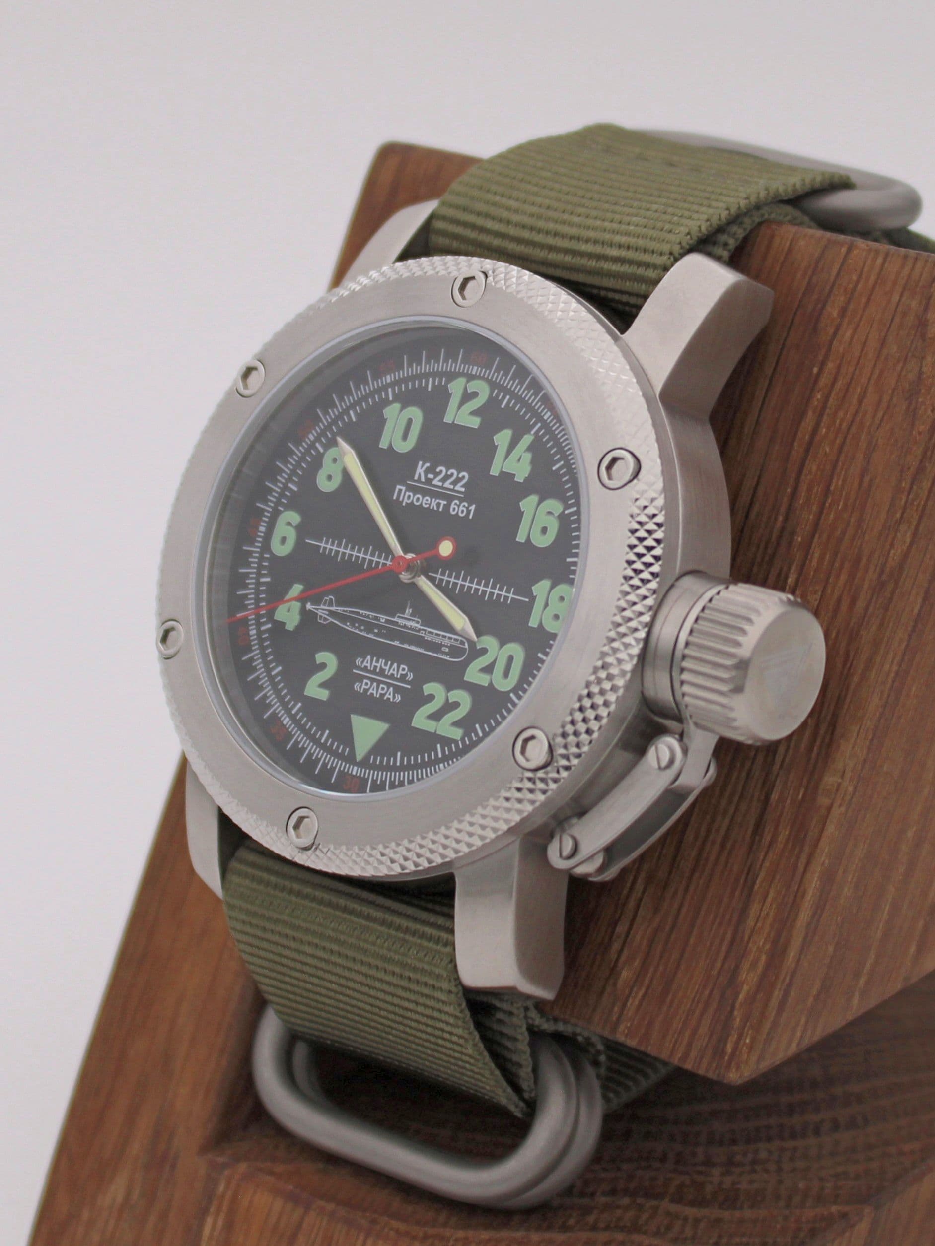 Часы К-222 / Анчар (Papa) механические с автоподзаводом (Восток 2431) 01.034.21