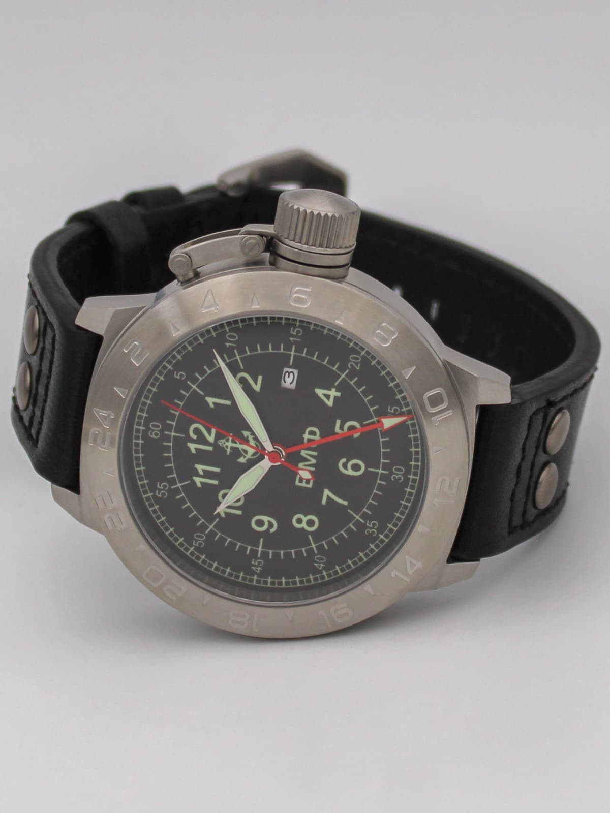 Часы ВМФ механические с автоподзаводом (Seiko NH34A) 52.321.01