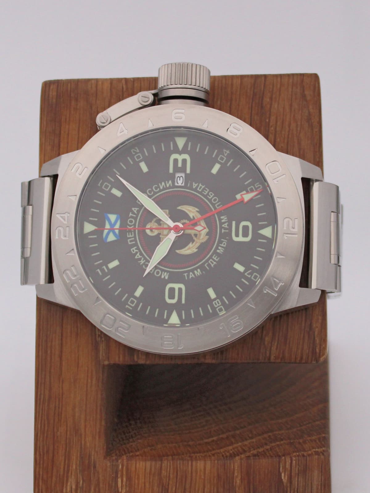 Часы Морская пехота механические с автоподзаводом (Seiko NH34A) 52.167.2