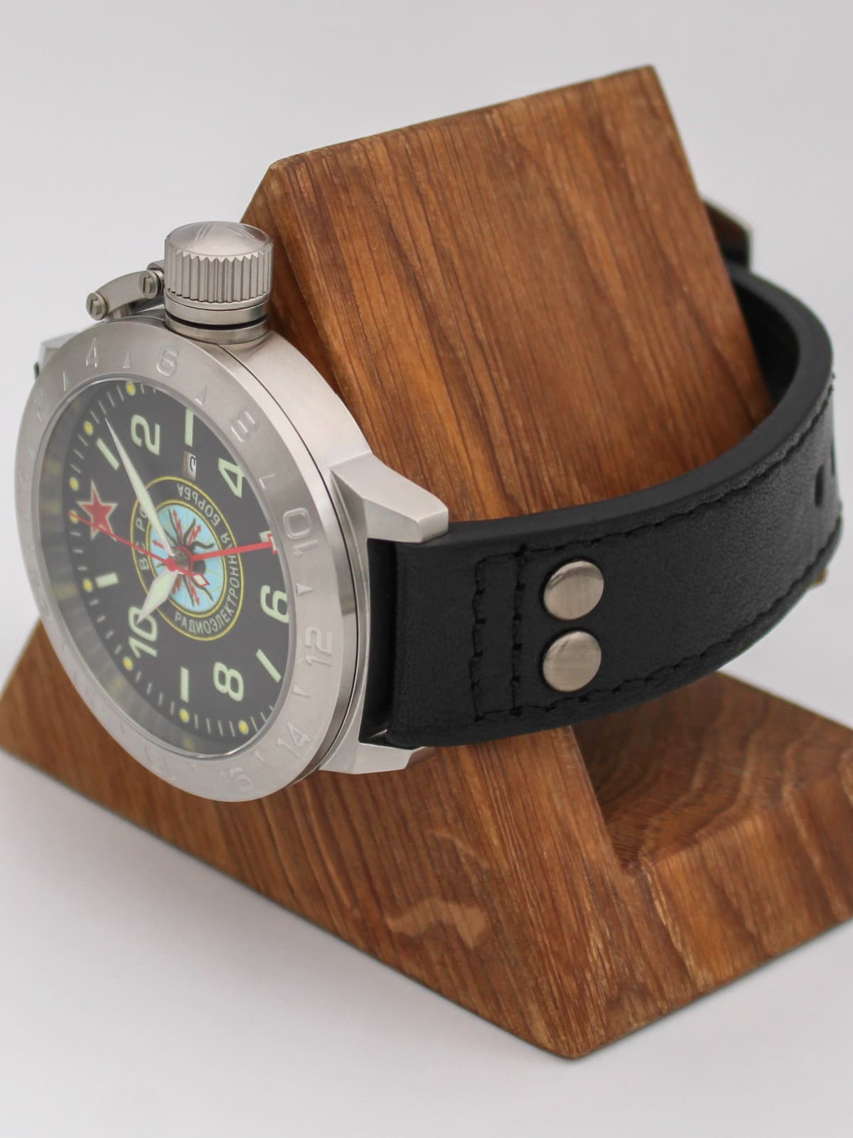 Часы Войска РЭБ механические с автоподзаводом (Seiko NH34A) 52.276.01