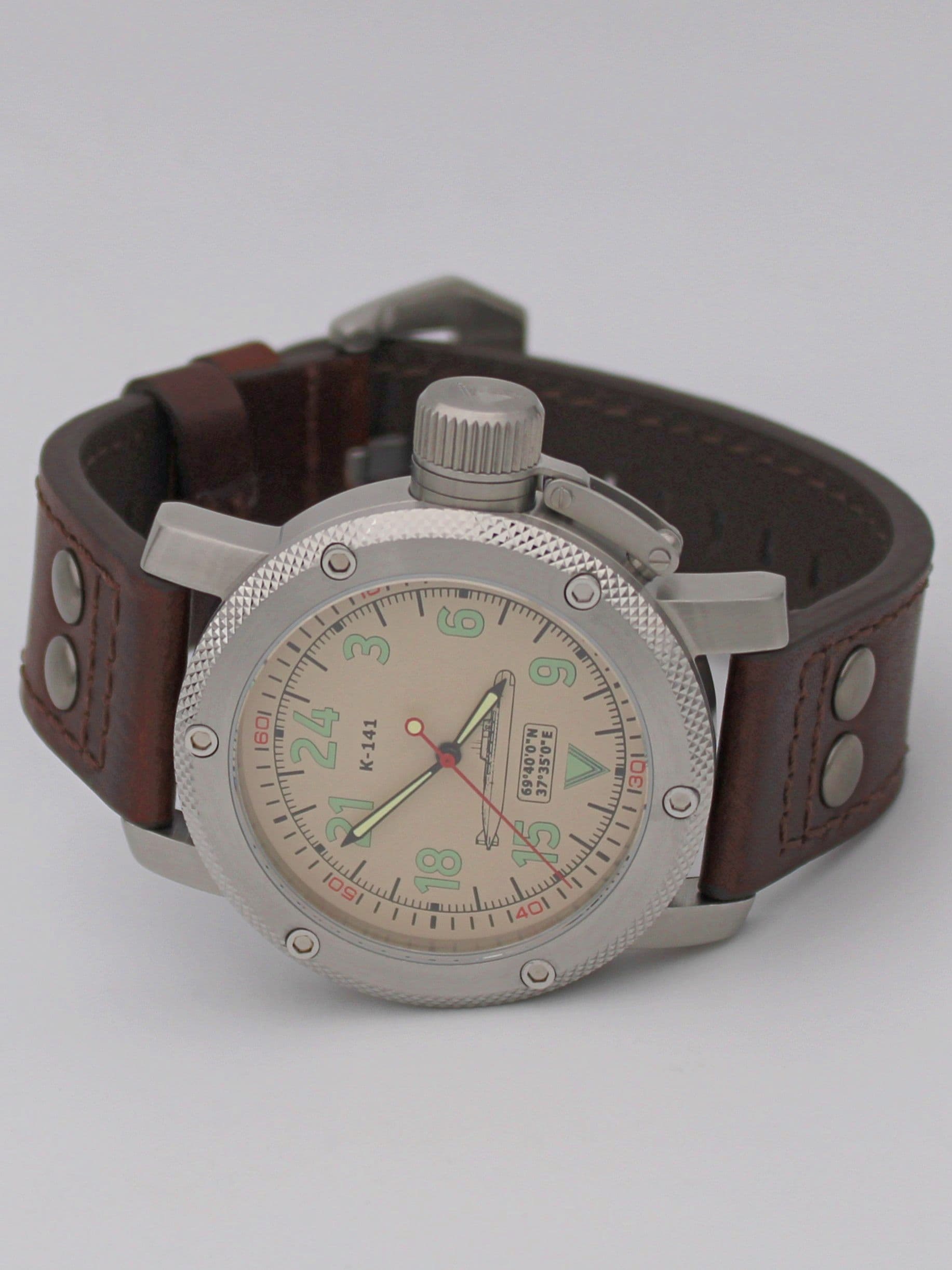 Часы К-141 / Курск (Oscar-II) механические с автоподзаводом (Восток 2431) 01.087.02