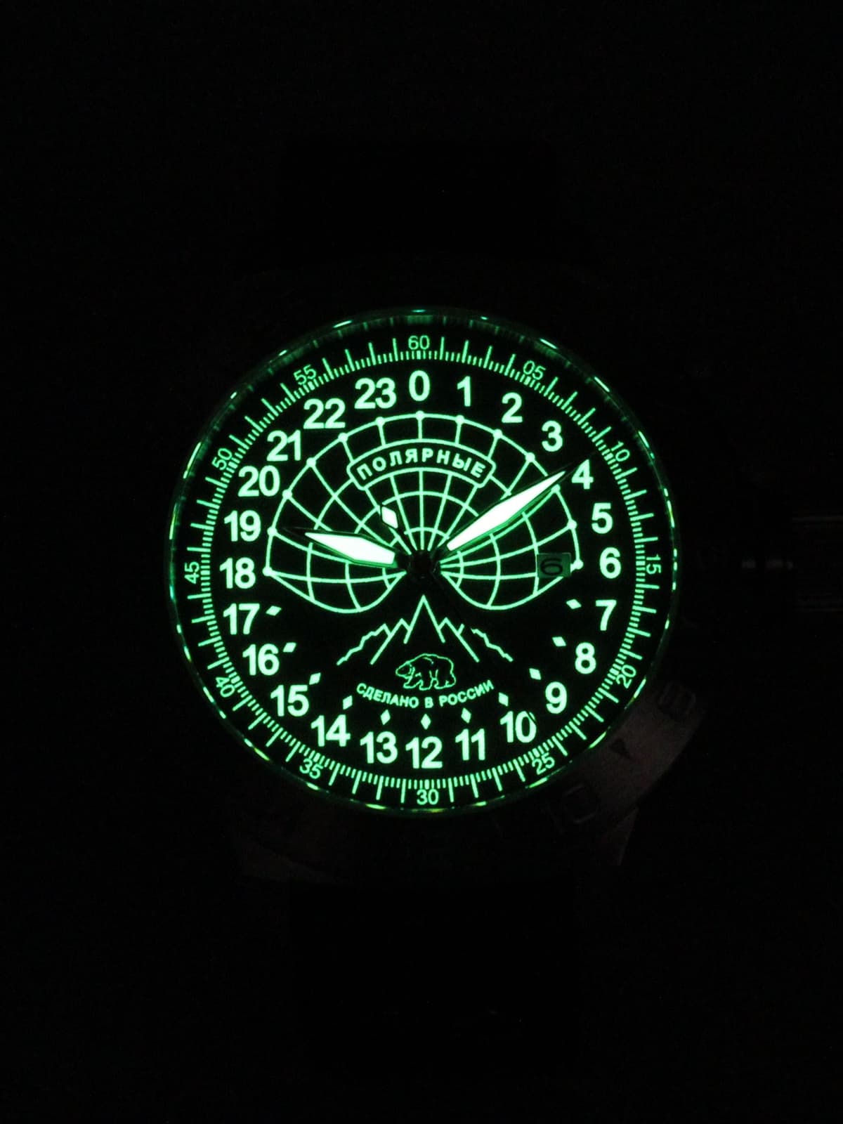 Часы Полярные механические с автоподзаводом (Seiko NH34A) 52.133.21