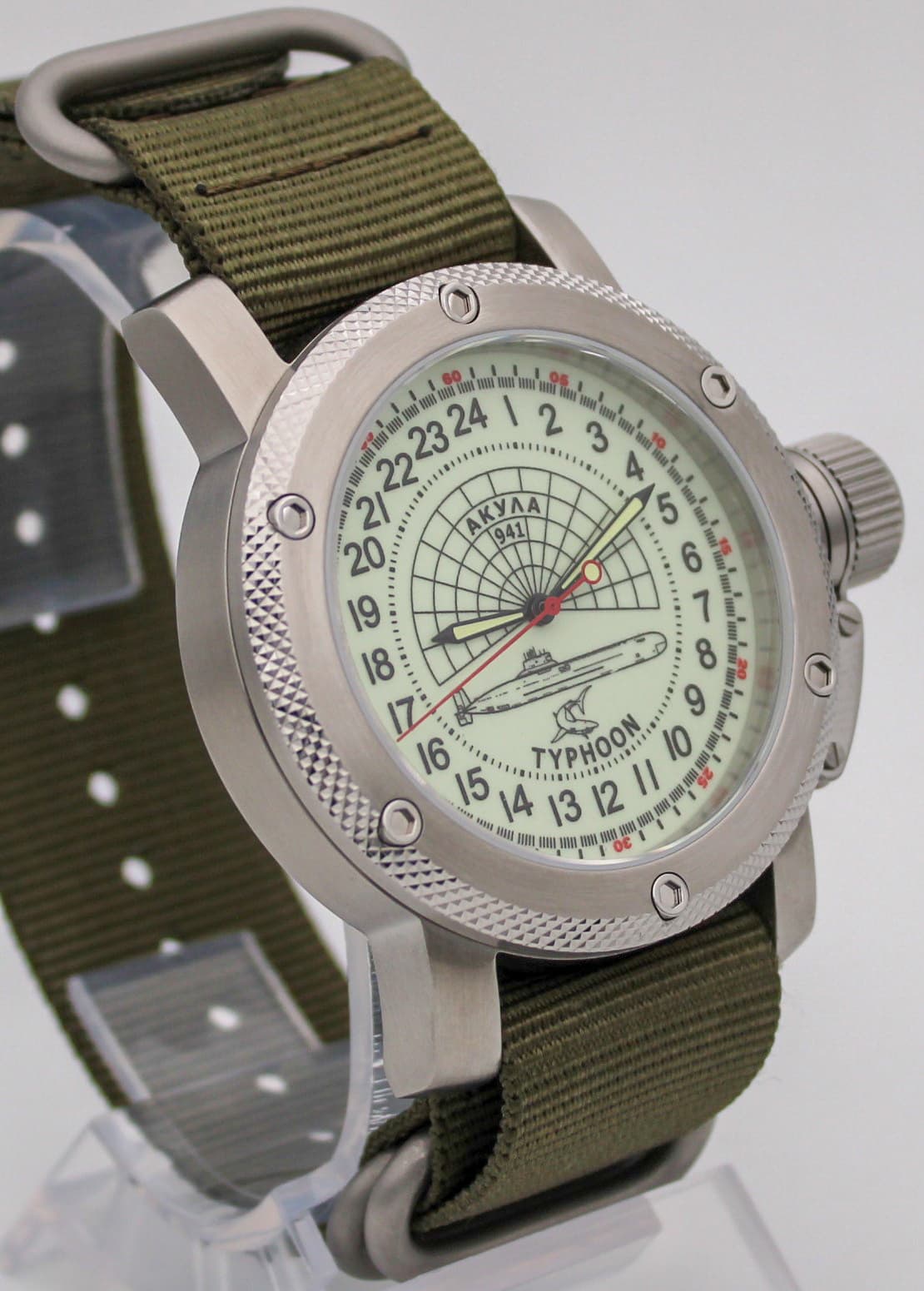 Часы 941 / Акула (Typhoon) механизм Восток 2431