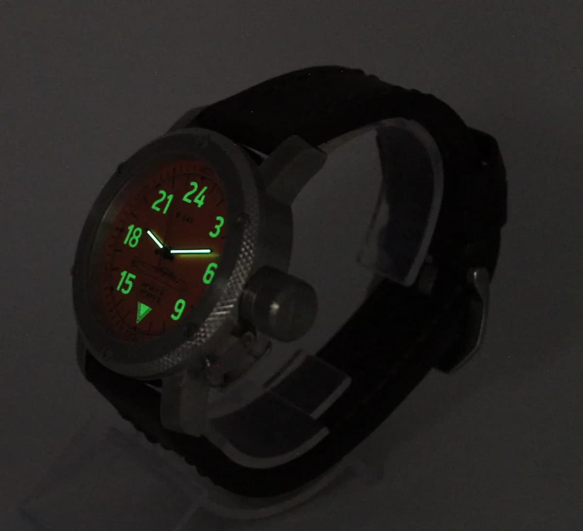 Часы К-141 Курск (Oscar-II) 1088.02 механические (сапфировое стекло) с автоподзаводом, механизм Восток 2431 