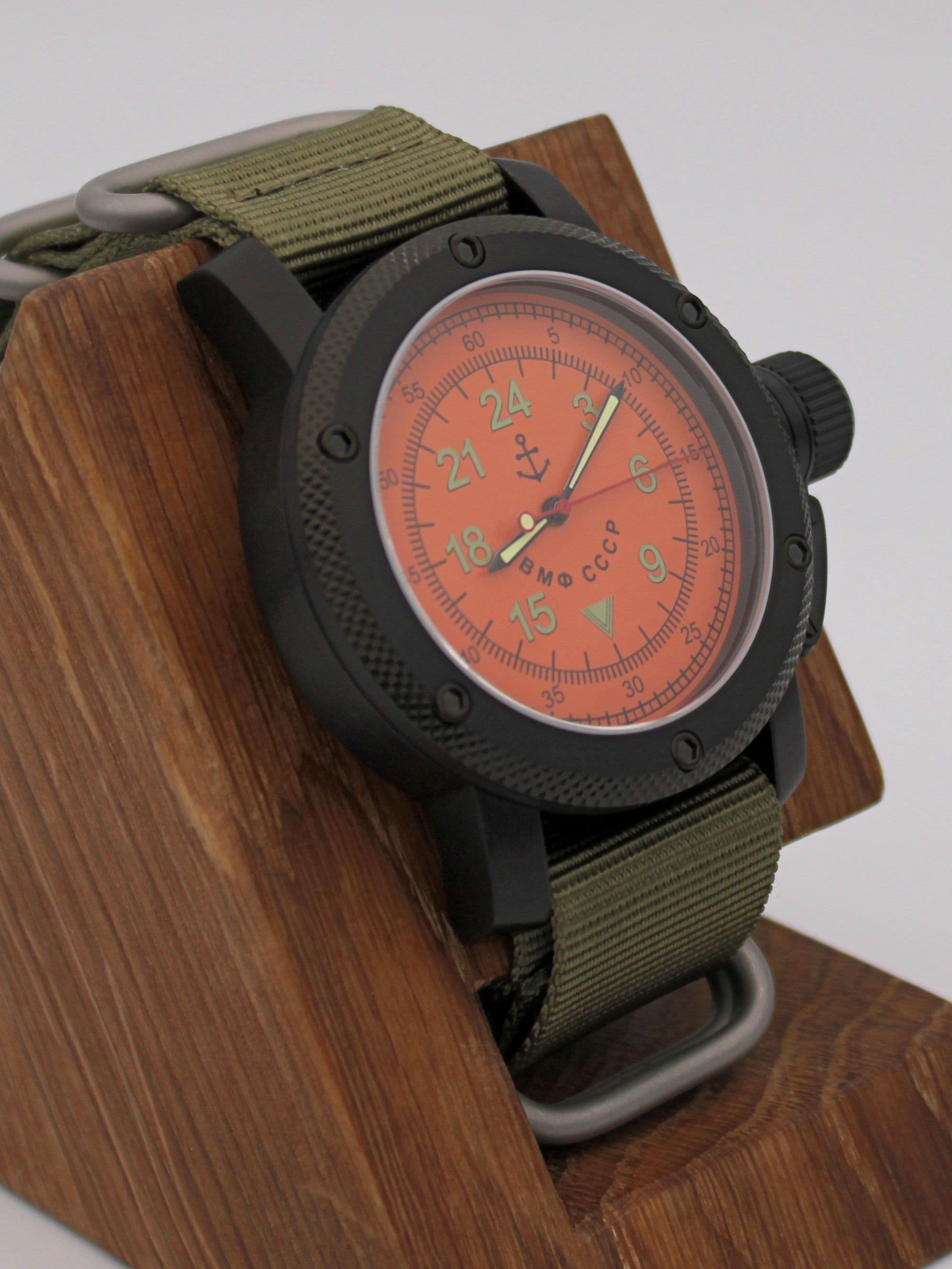 Часы ВМФ СССР механические с автоподзаводом (Восток 2431) 101.013.21