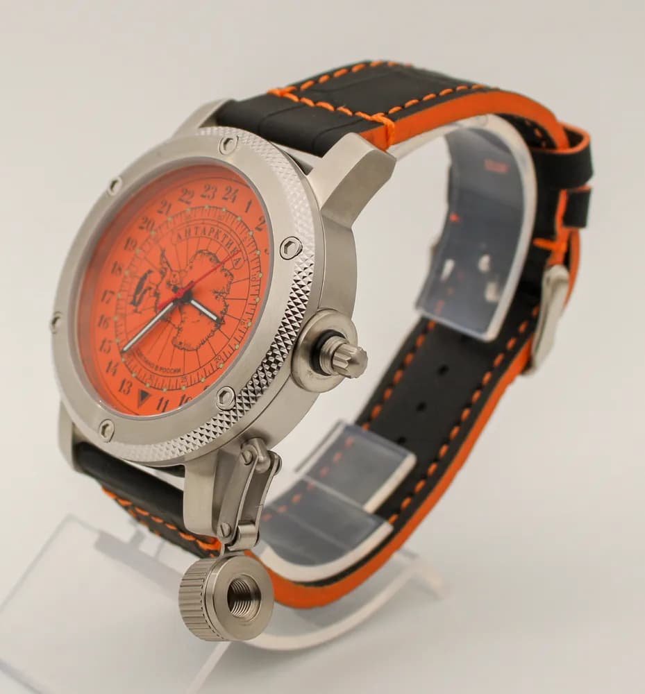 Часы Полярные / Антарктика 1138.015 механические с автоподзаводом (сапфировое стекло),  механизм Восток 2431