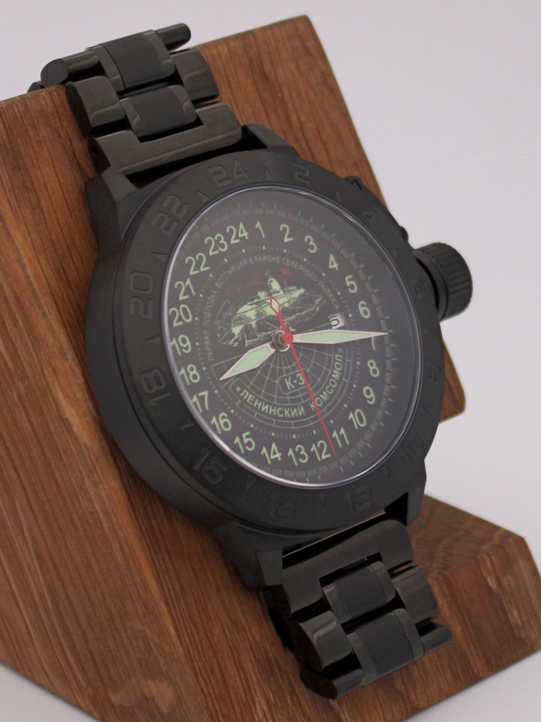 Часы К-3 "Ленинский комсомол" механические с автоподзаводом (Seiko NH34A) 152.152.1