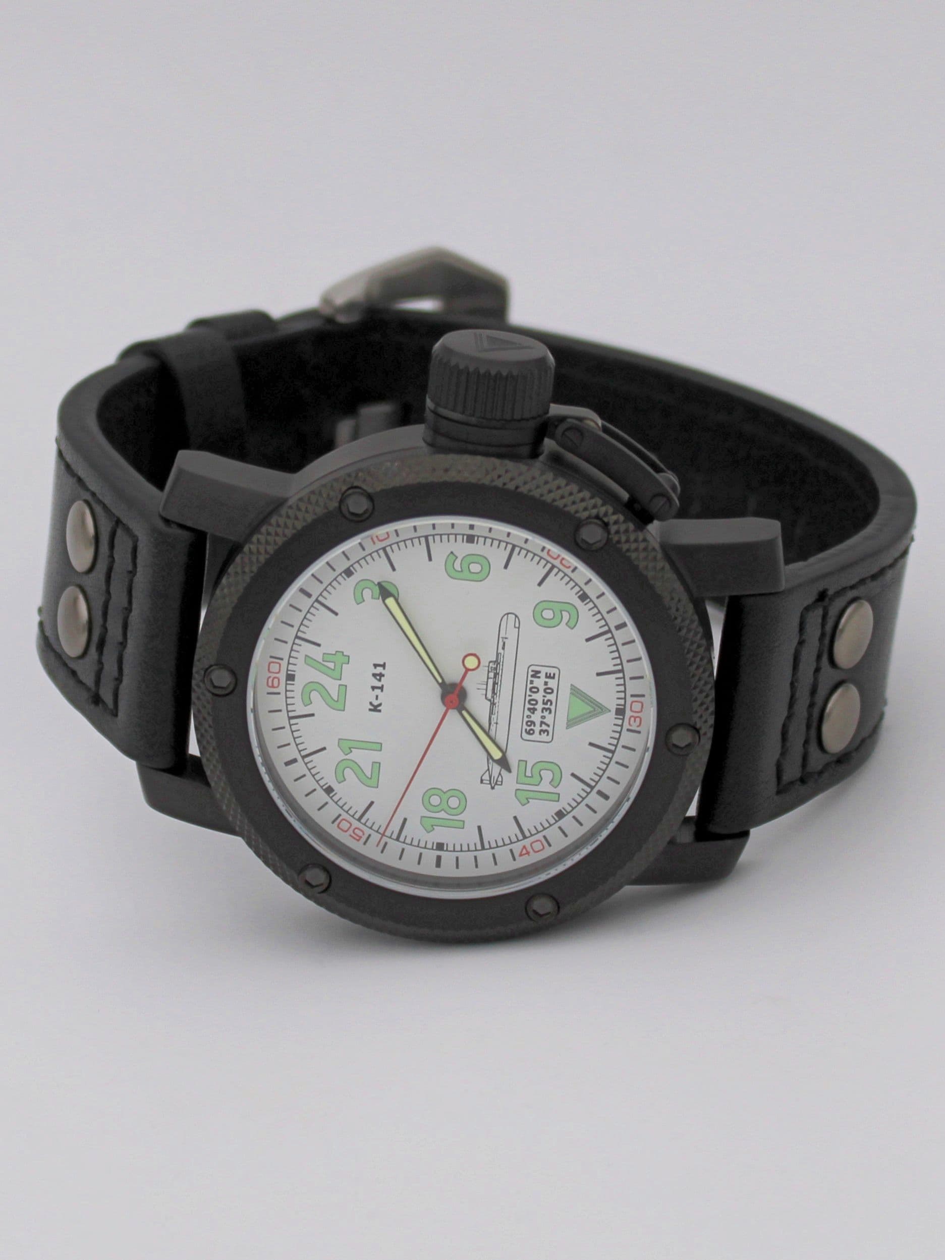 Часы К-141 / Курск (Oscar-II) механические с автоподзаводом (Восток 2431) 101.086.01