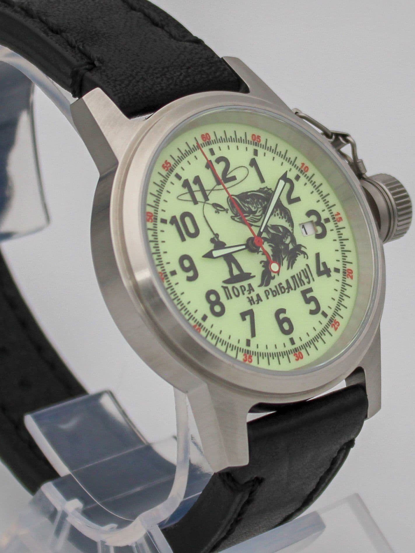 Часы "Пора на рыбалку!" механические с автоподзаводом (Seiko NH35A) 45.175.01