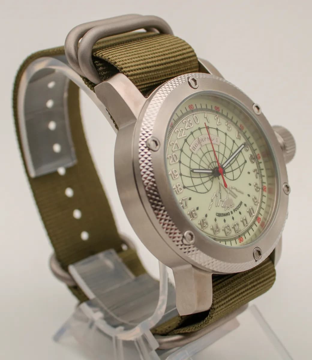 Часы Полярные механические с автоподзаводом (сапфировое стекло) 1130.21,  механизм Восток 2431