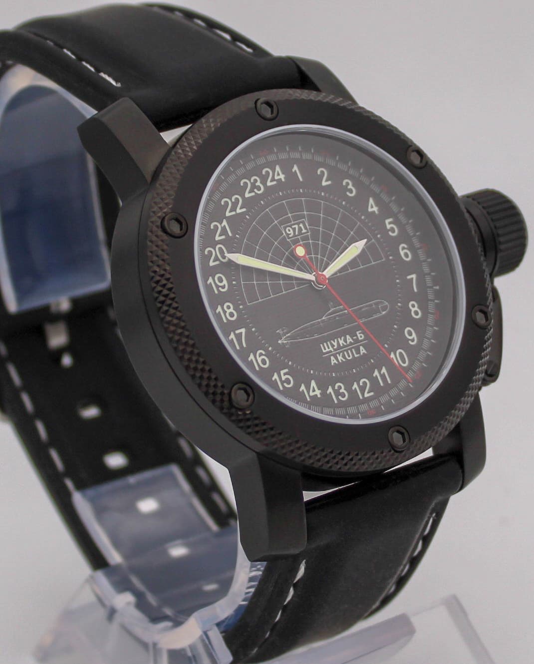 Часы 971 Щука-Б (Акула), механизм Восток 2415.01