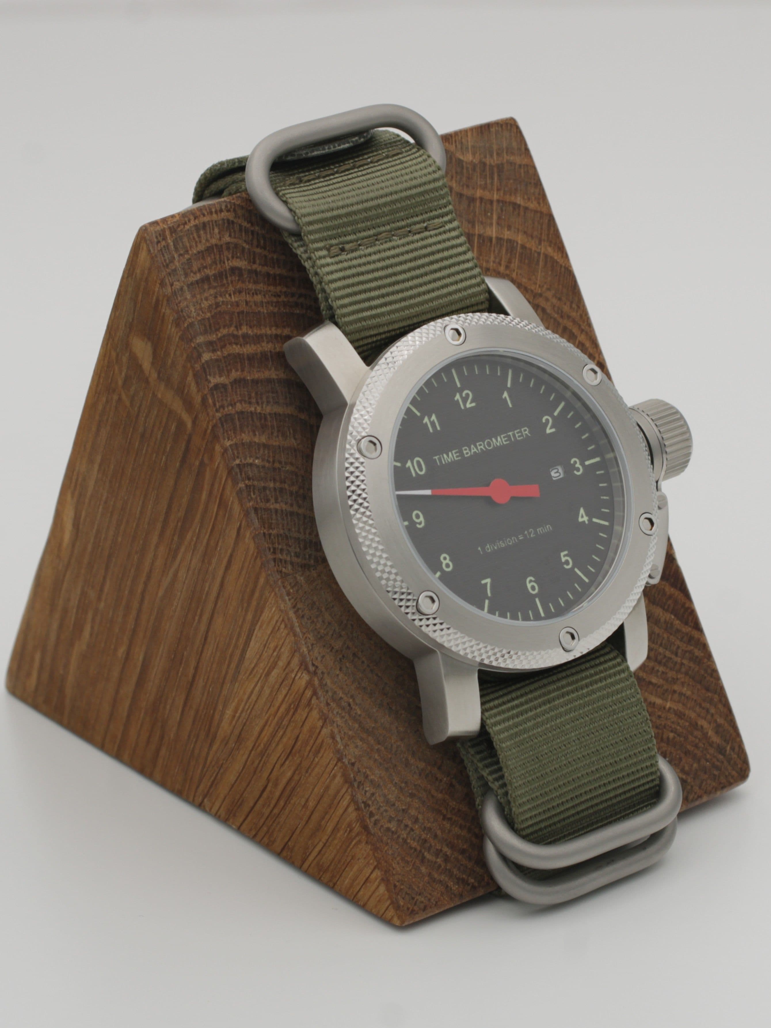 Часы Time Barometer однострелочные механические с автоподзаводом (Miyota 8215) 05.1177.21