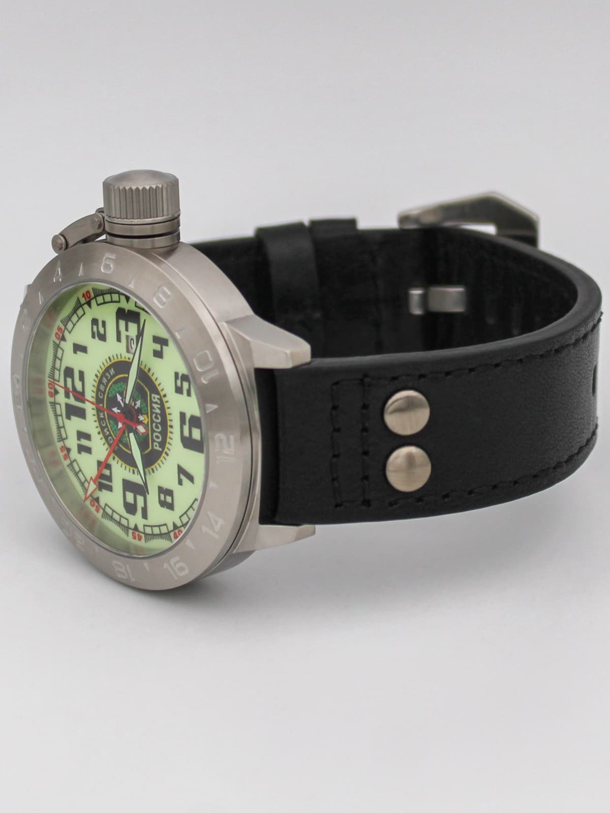 Часы Войска связи механические с автоподзаводом (Seiko NH34A) 52.196.01