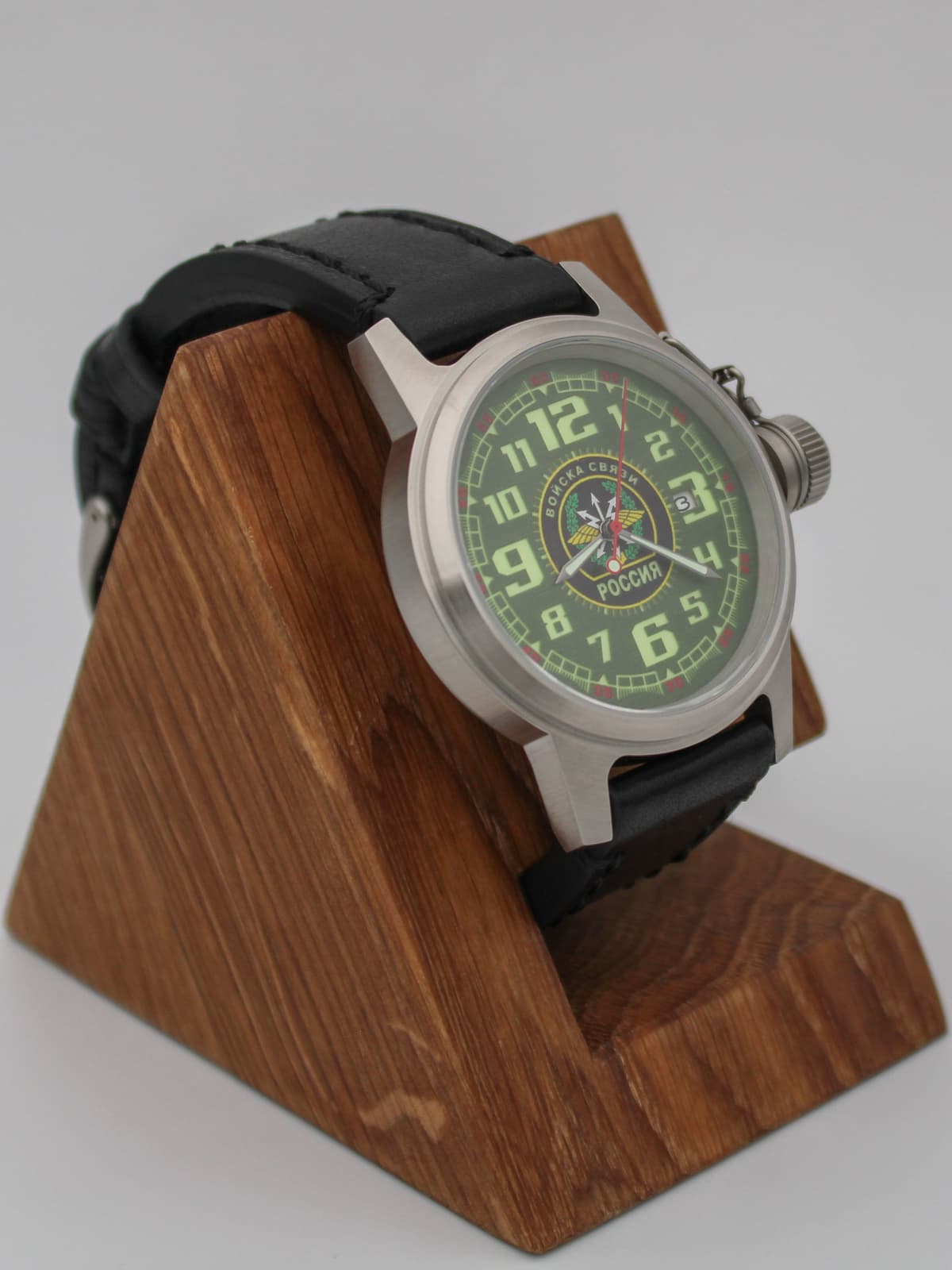 Часы Войска связи механические с автоподзаводом (Seiko NH35A) 45.198.01