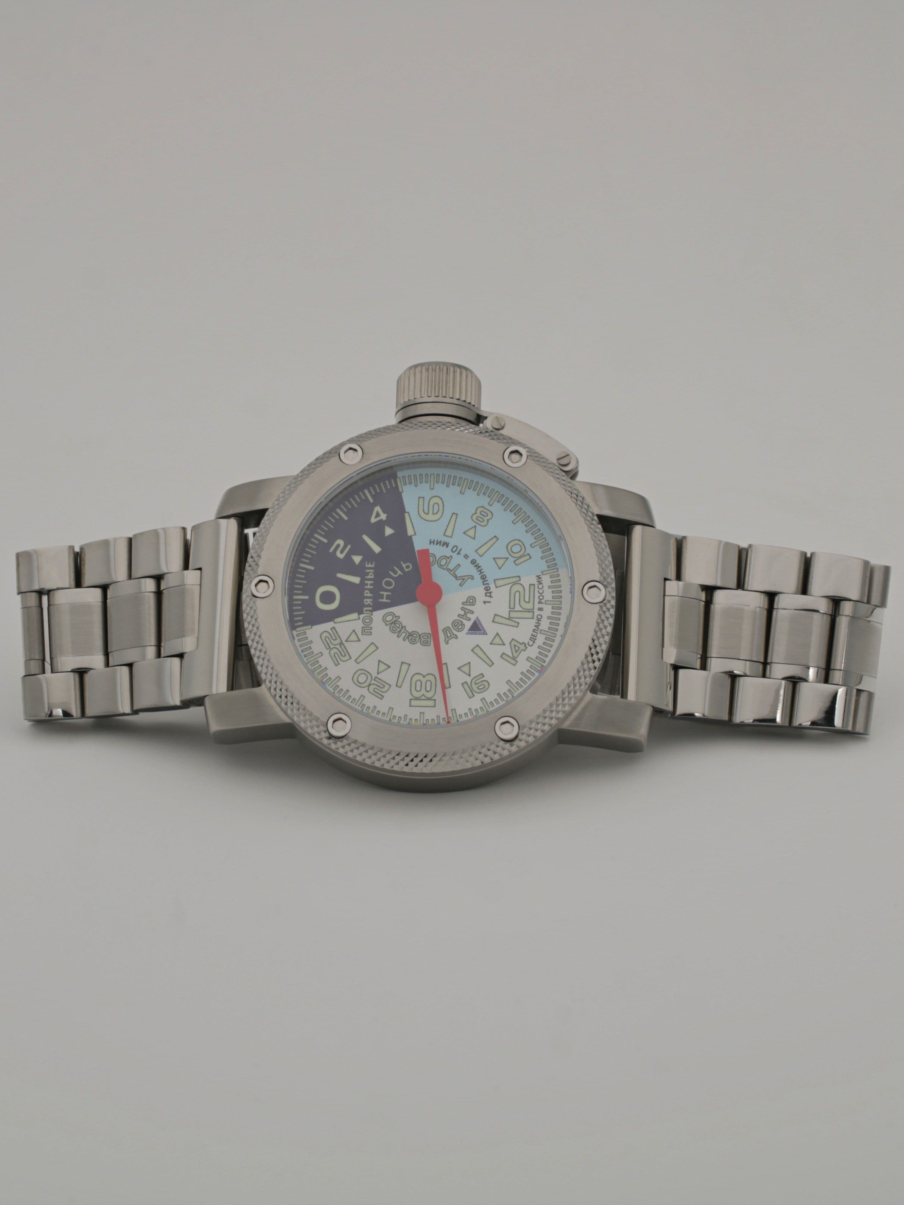 Часы "Утро/День/Вечер/Ночь" однострелочные механические с автоподзаводом (Восток 2431) 01.203.2