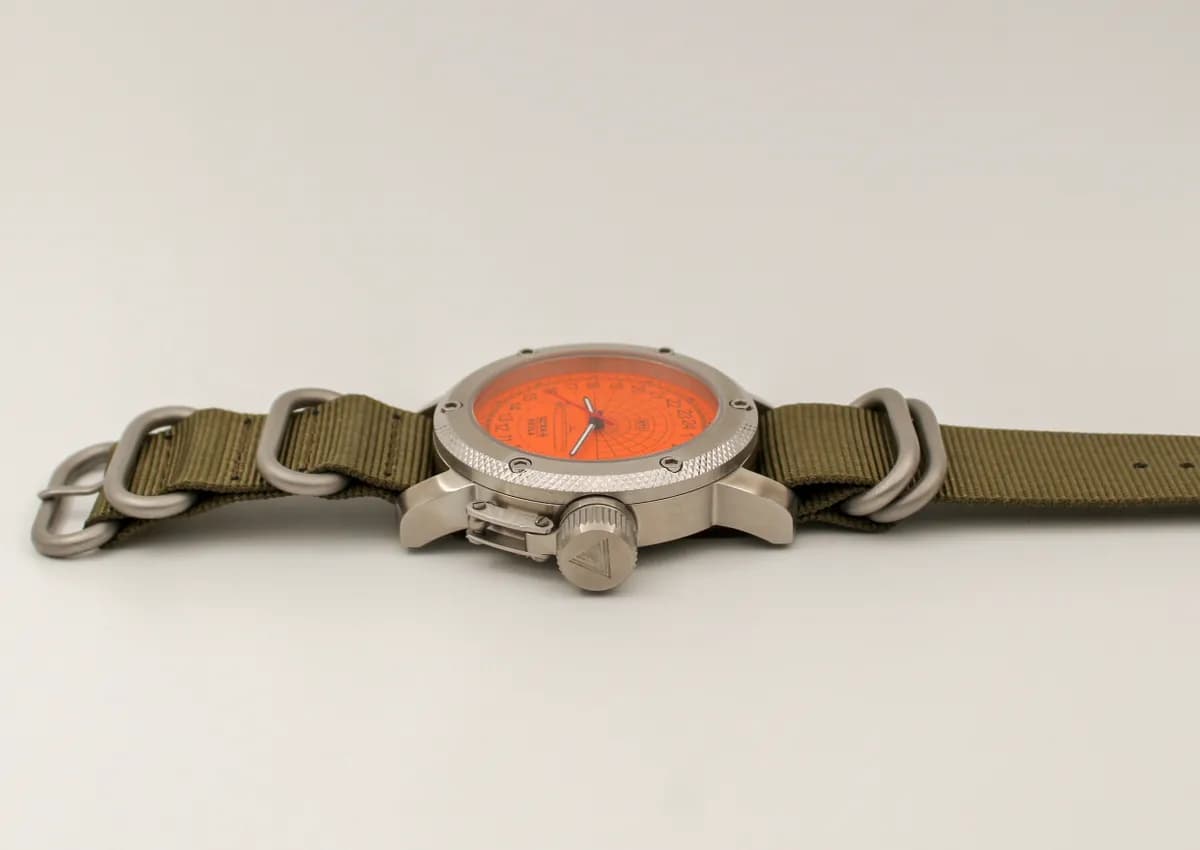 Часы 971 / Щука-Б (Akula) механические с автоподзаводом (сапфировое стекло) 1062.21, механизм Восток 2431.01