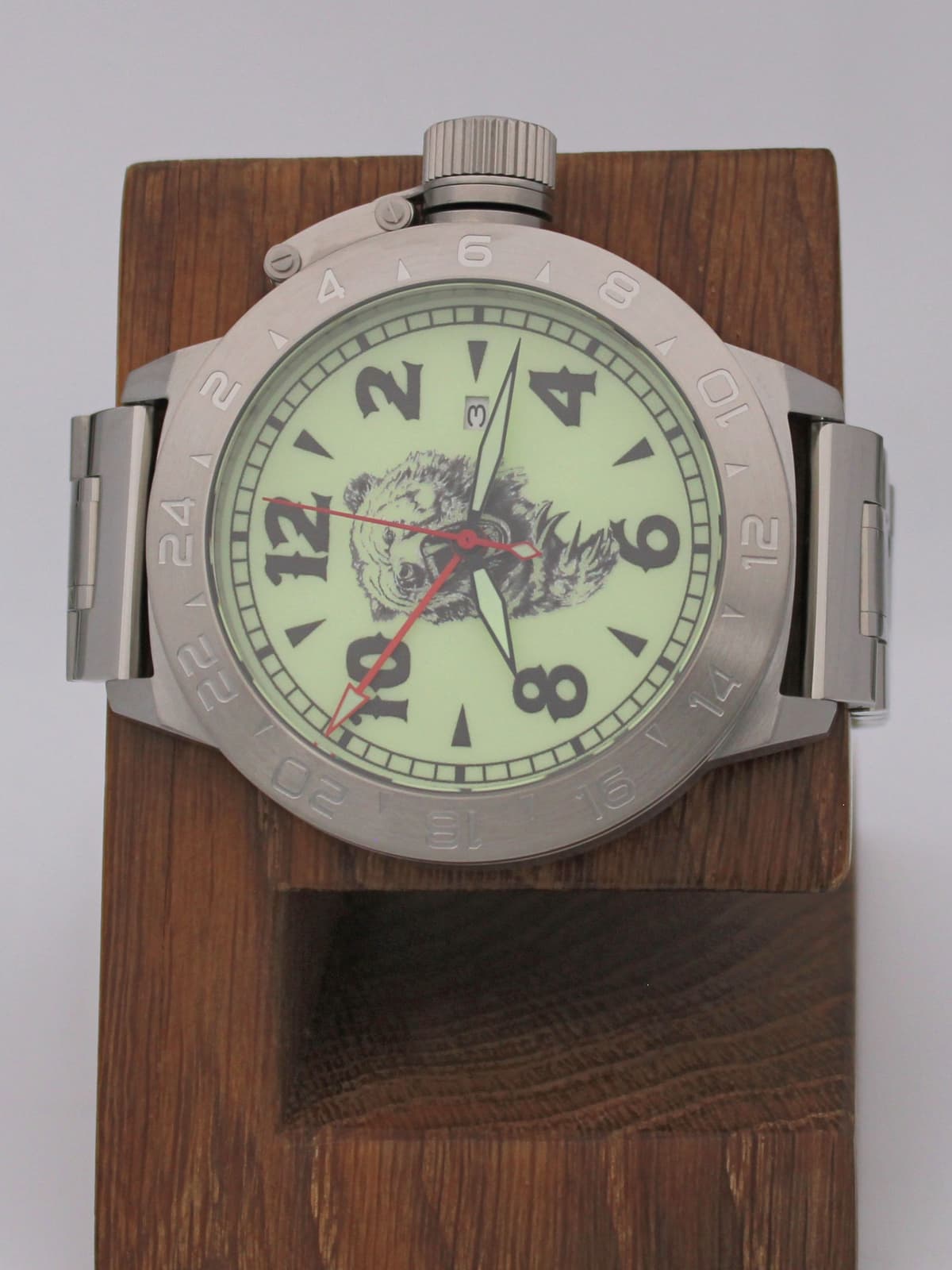 Часы Медведь механические с автоподзаводом (Seiko NH34A) 52.319.2