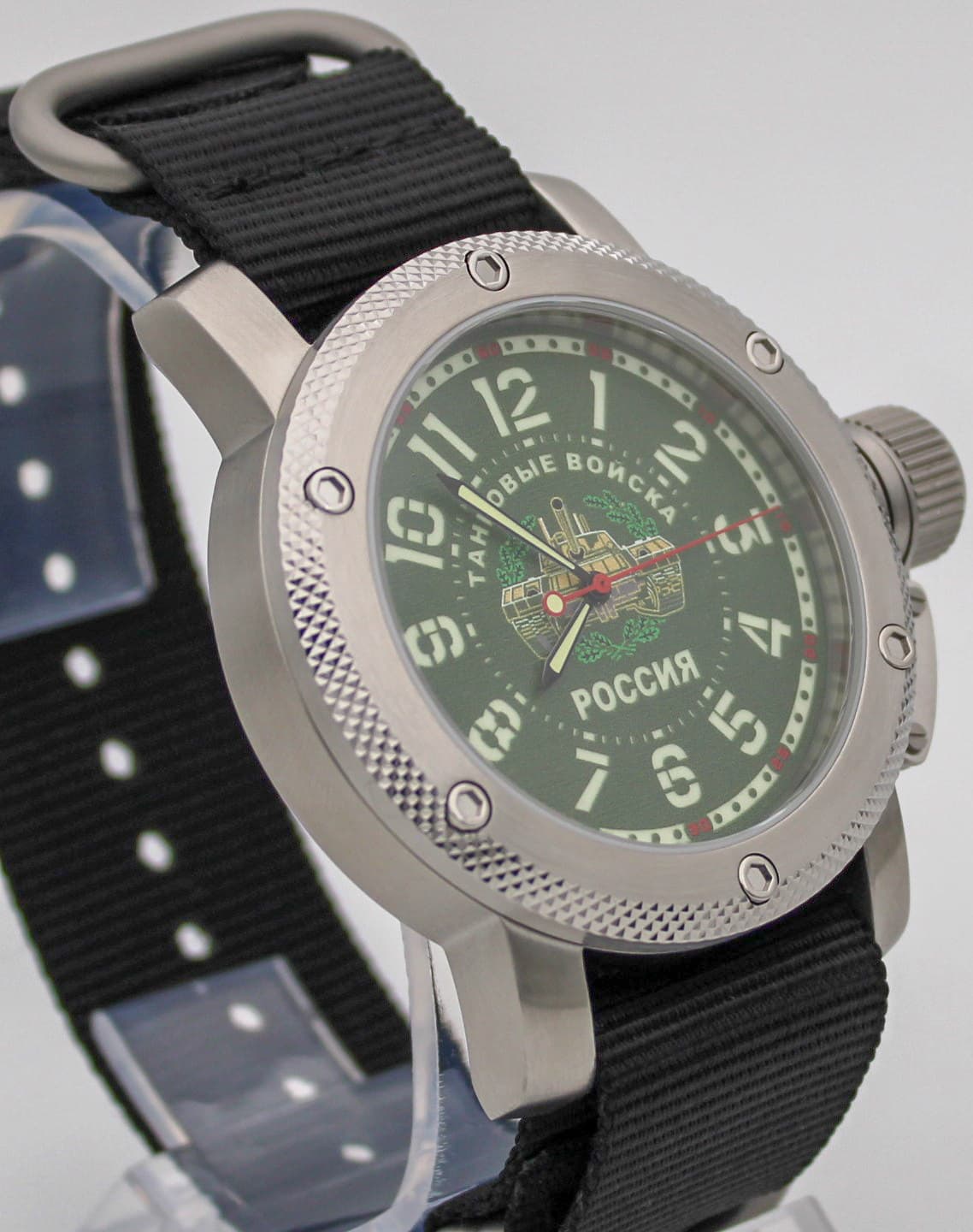 Часы Танковые войска РОССИЯ, механизм Восток 2415.01
