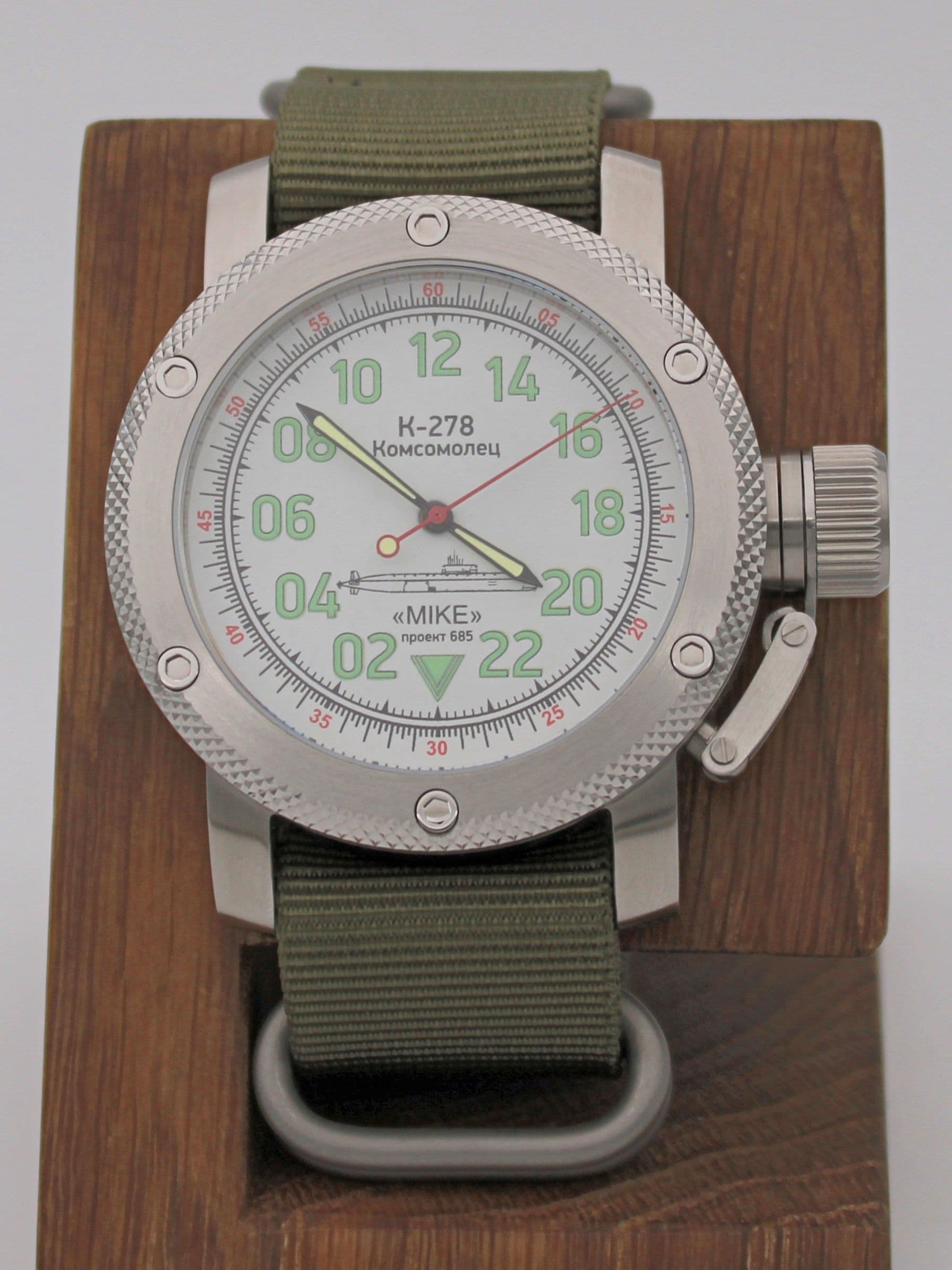 Часы К-278 / Комсомолец (Mike) механические с автоподзаводом (Восток 2431) 01.041.21